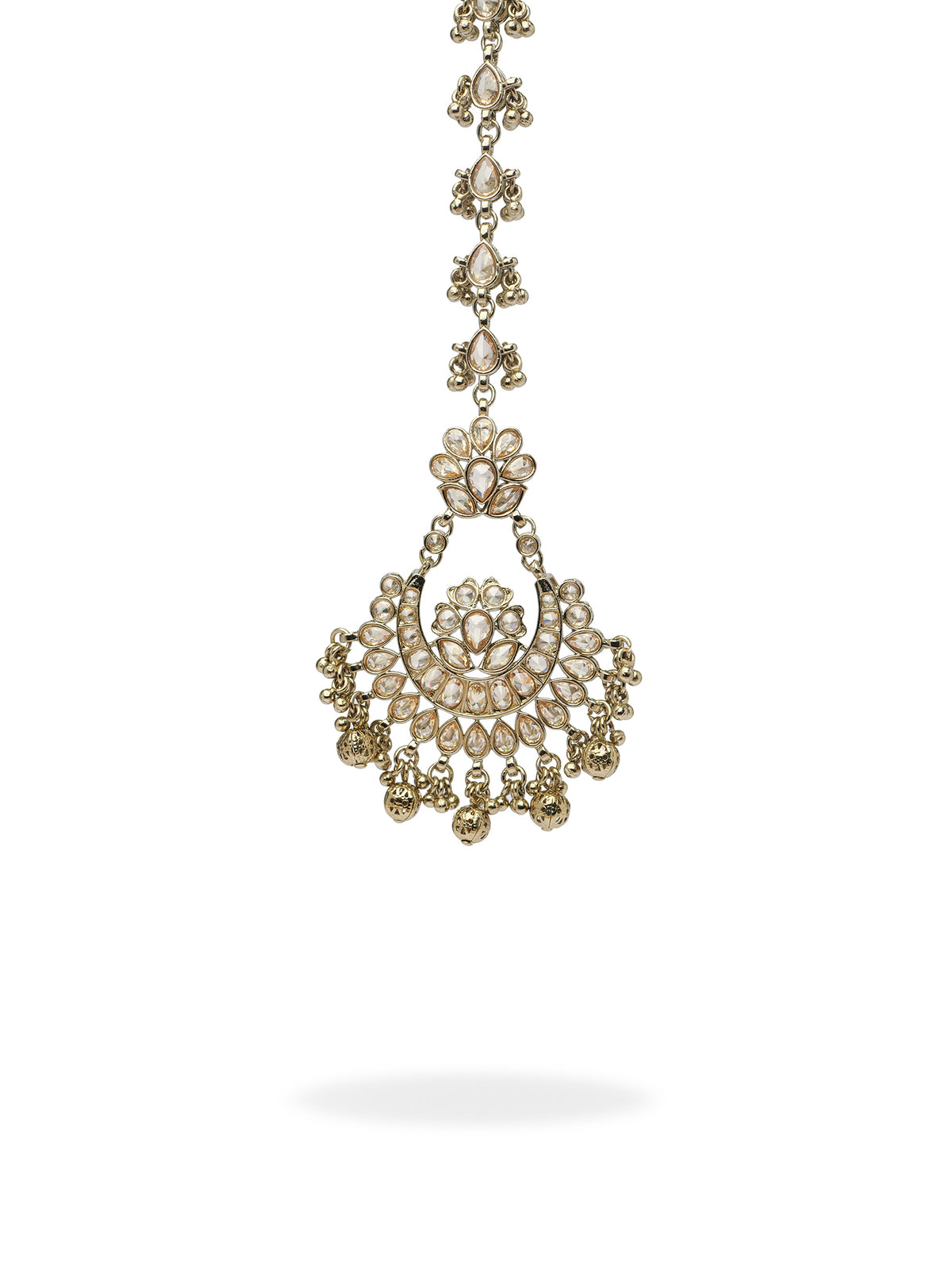 Mehreen Maang Tikka in Antique Gold