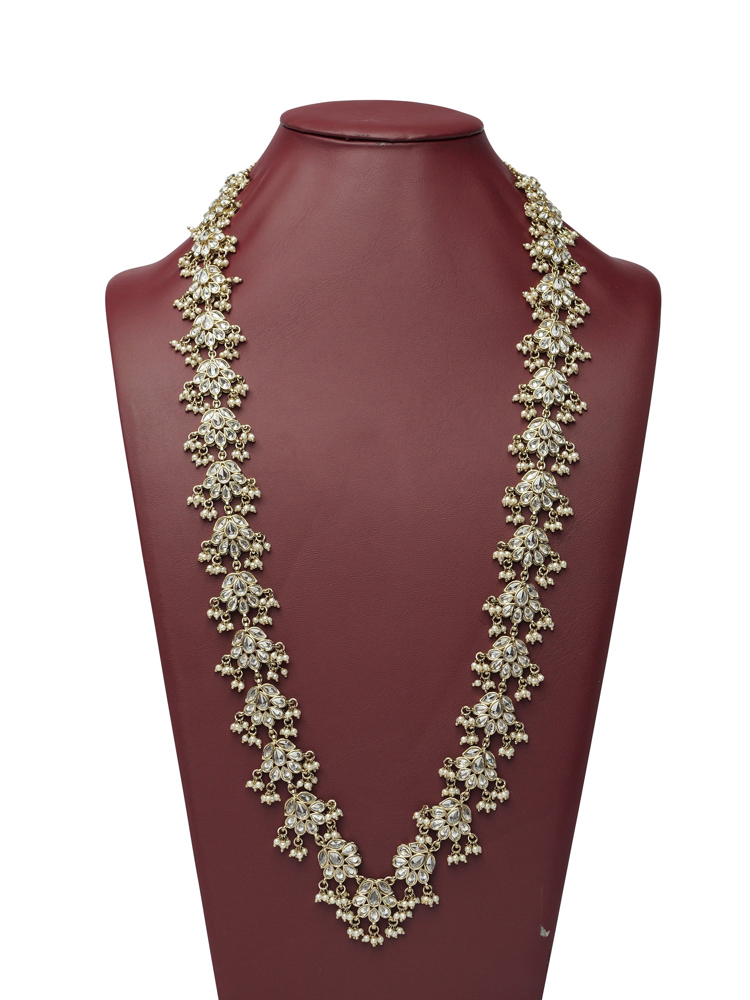 Mehzaan Rani Haar in White and Pearl