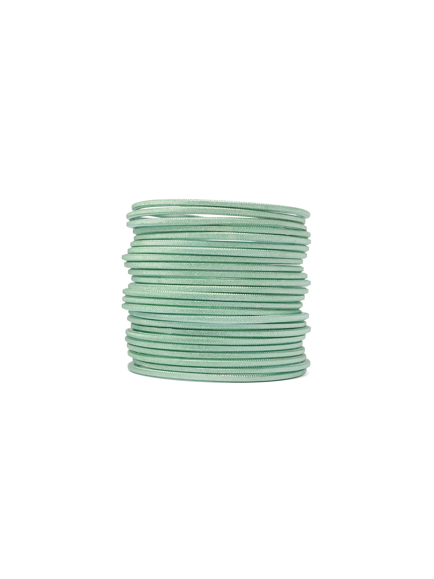 Mint Shimmer Bangles
