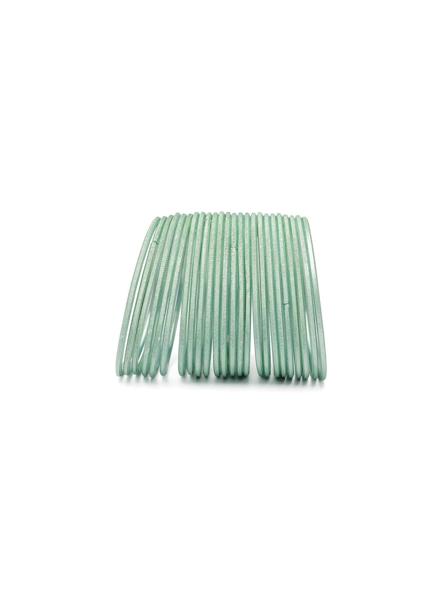 Mint Shimmer Bangles