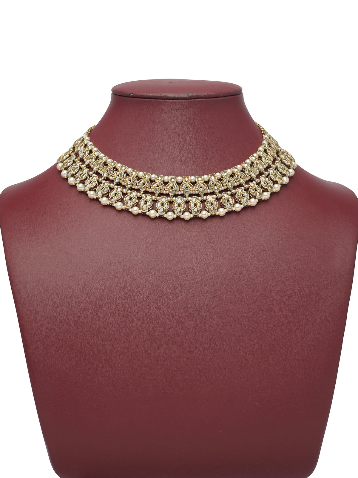 Naisha Necklace Set in Champagne