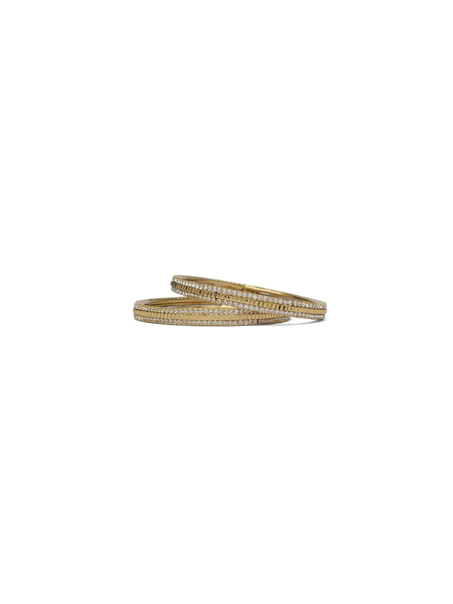 Nazia Children's Bangles in Antique Gold
