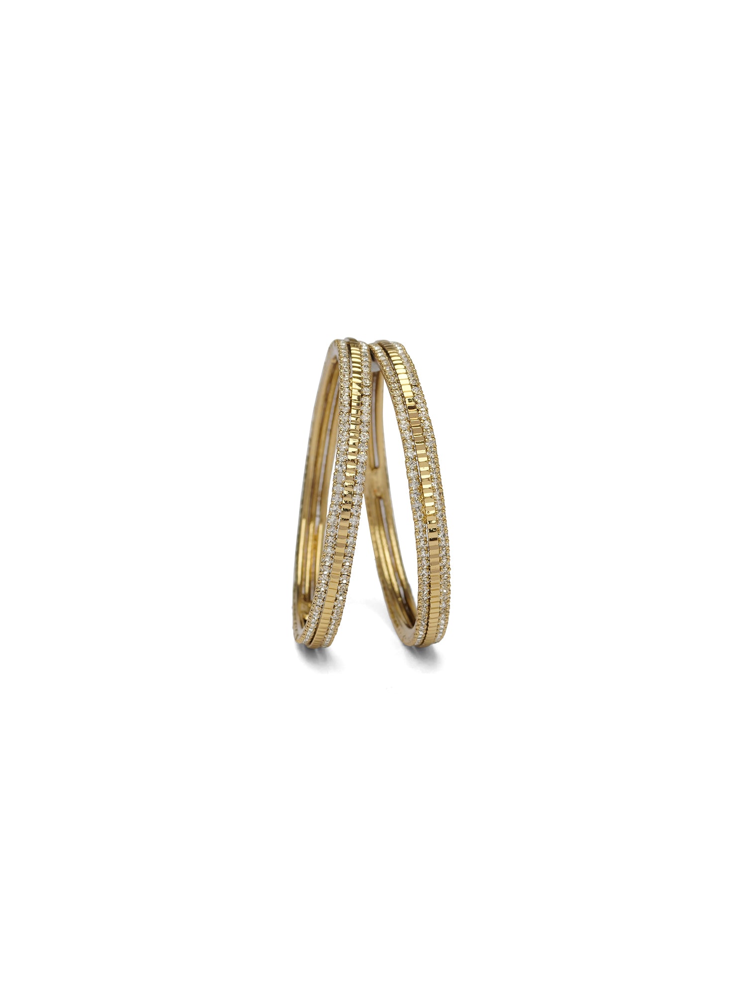 Nazia Children's Bangles in Antique Gold