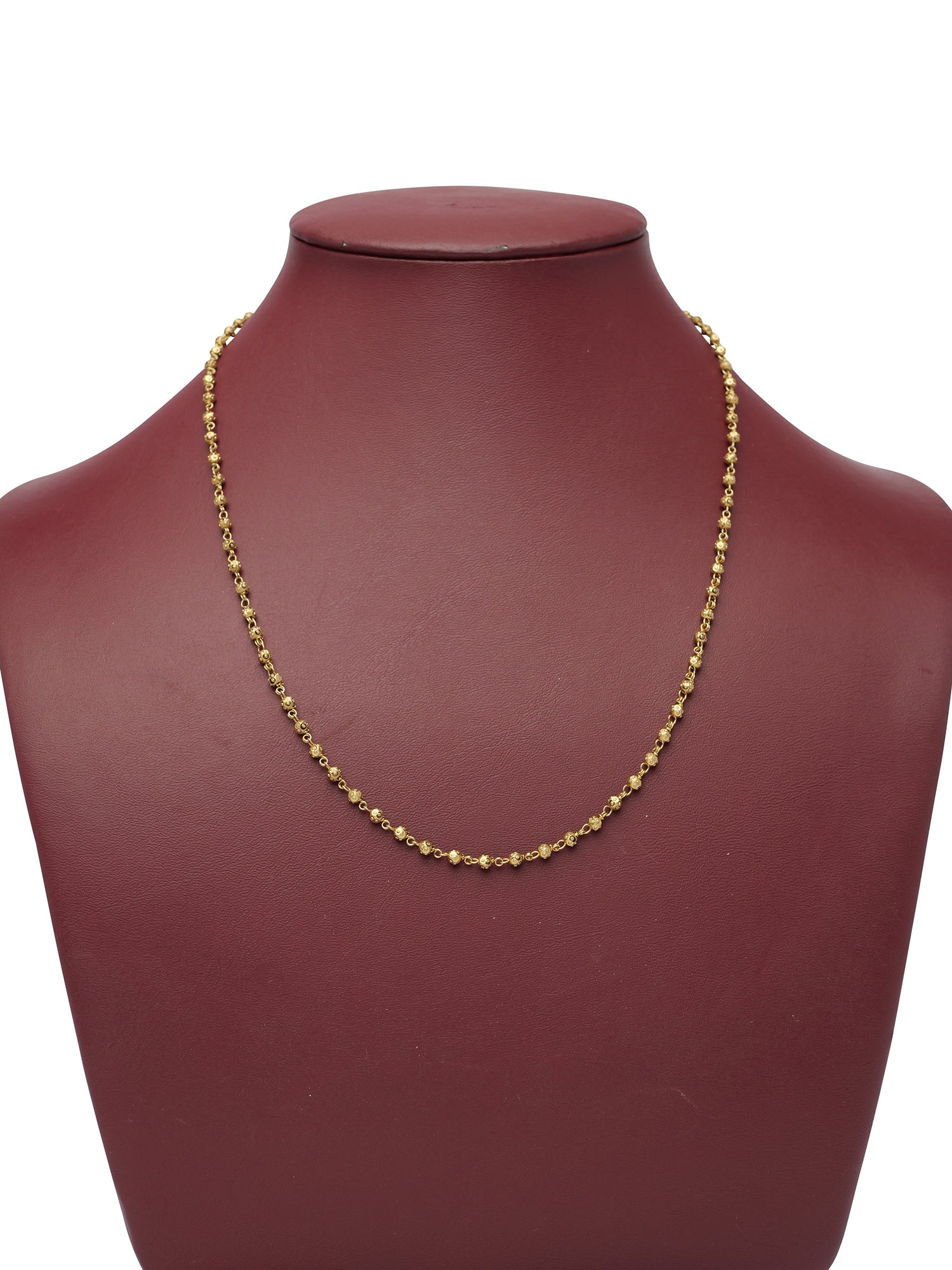Neela Antique Gold Ball Chain