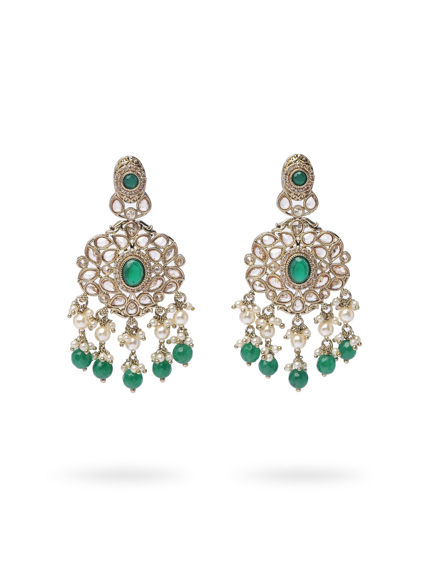 Neelmani Choker Set in Green