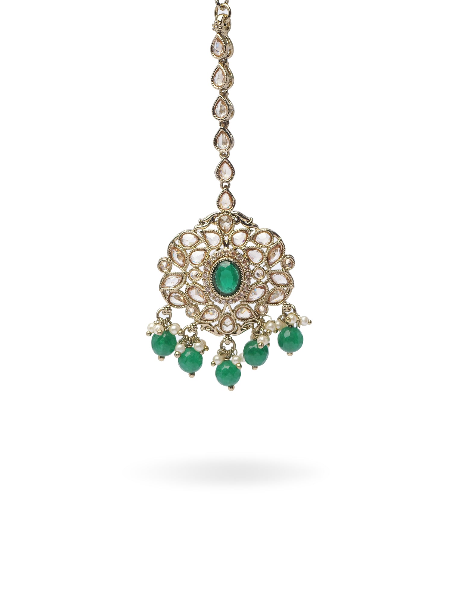 Neelmani Choker Set in Green