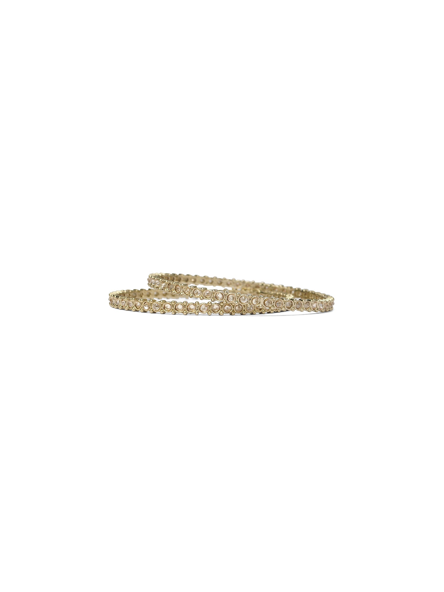 Neeva Kada Bangles in Champagne