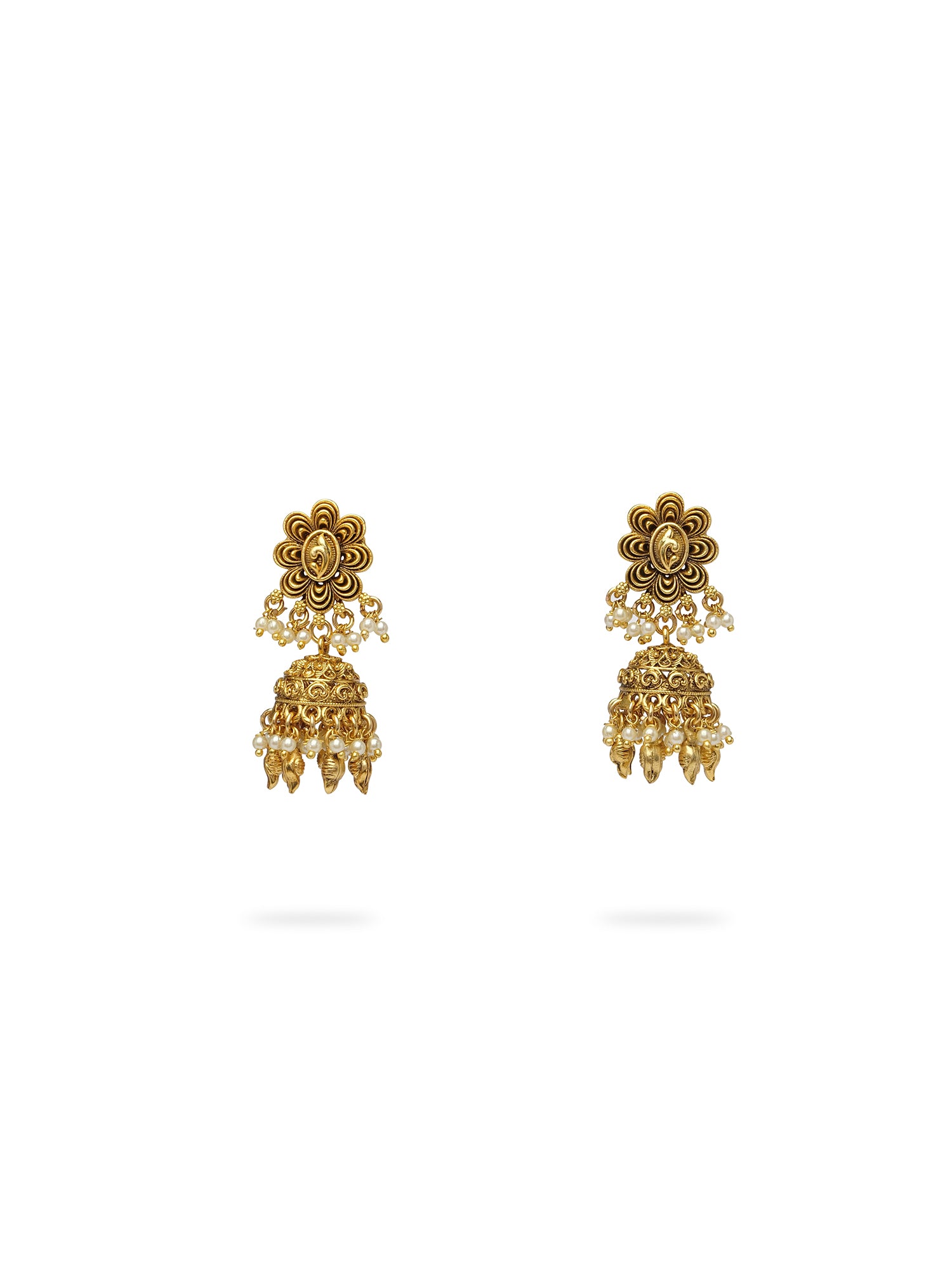 Nitya Classic Necklace Set in White