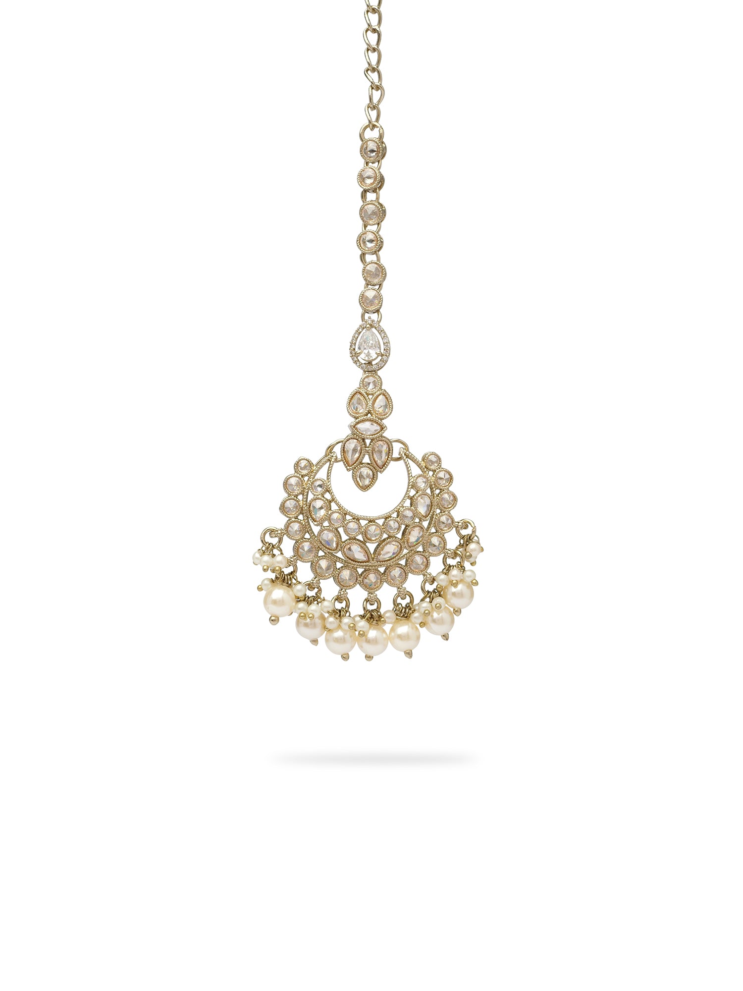 Nivedi Necklace Set in Champagne