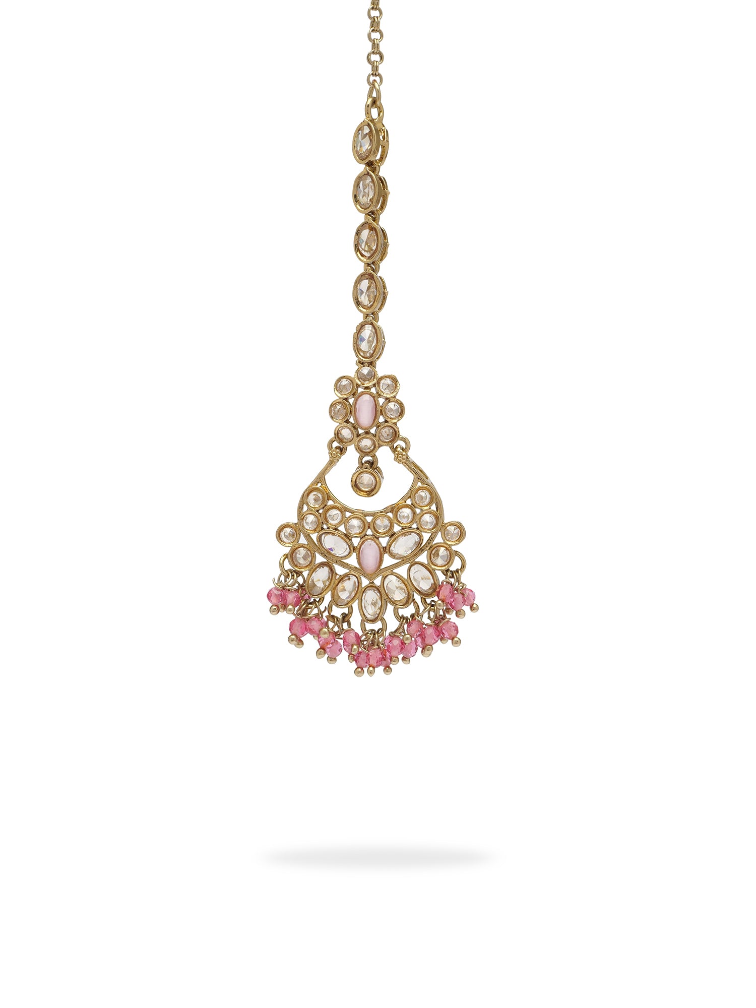 Noreen Maang Tikka in Pink