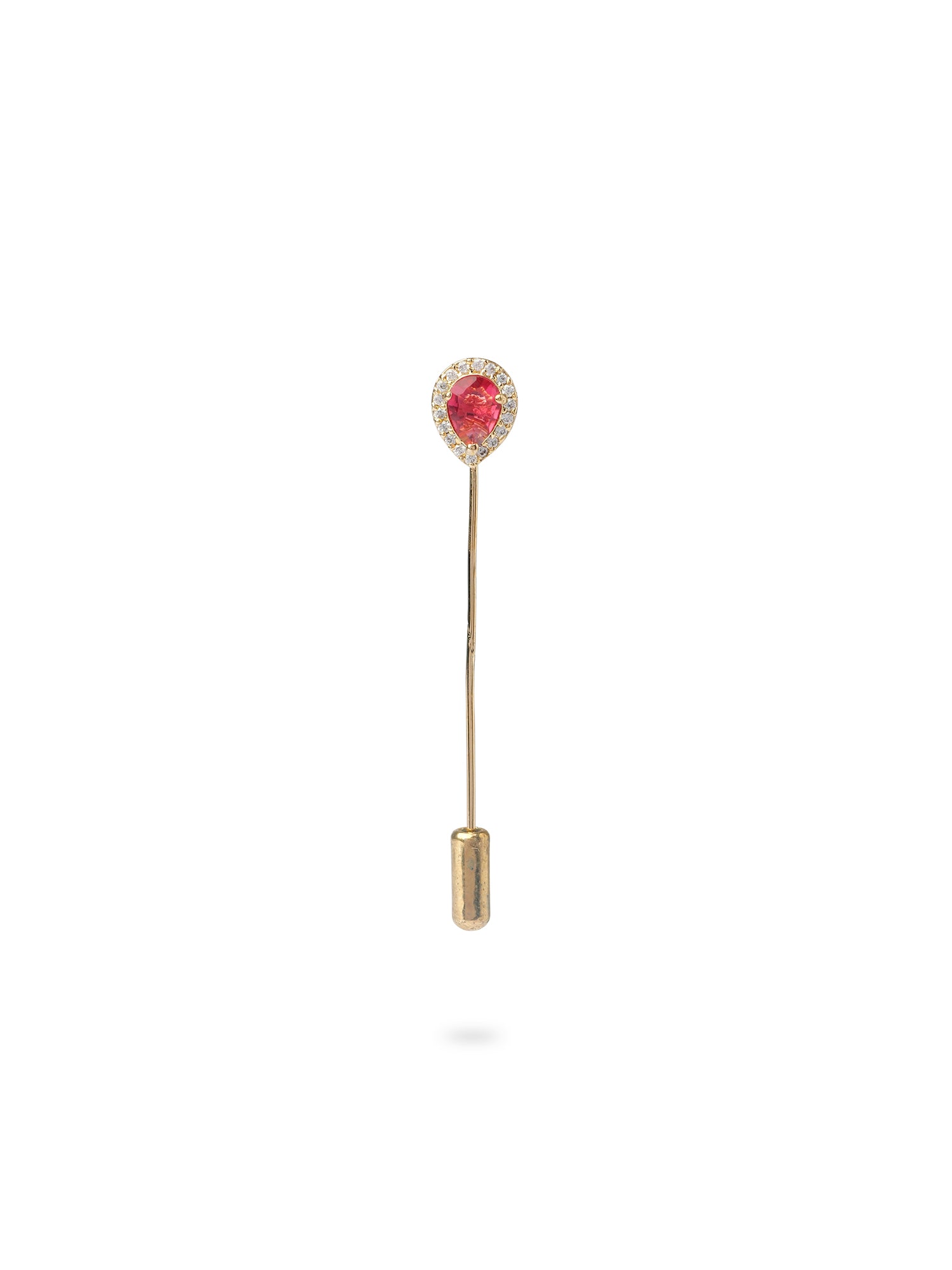 Nova Scarf Pin in Hot Pink
