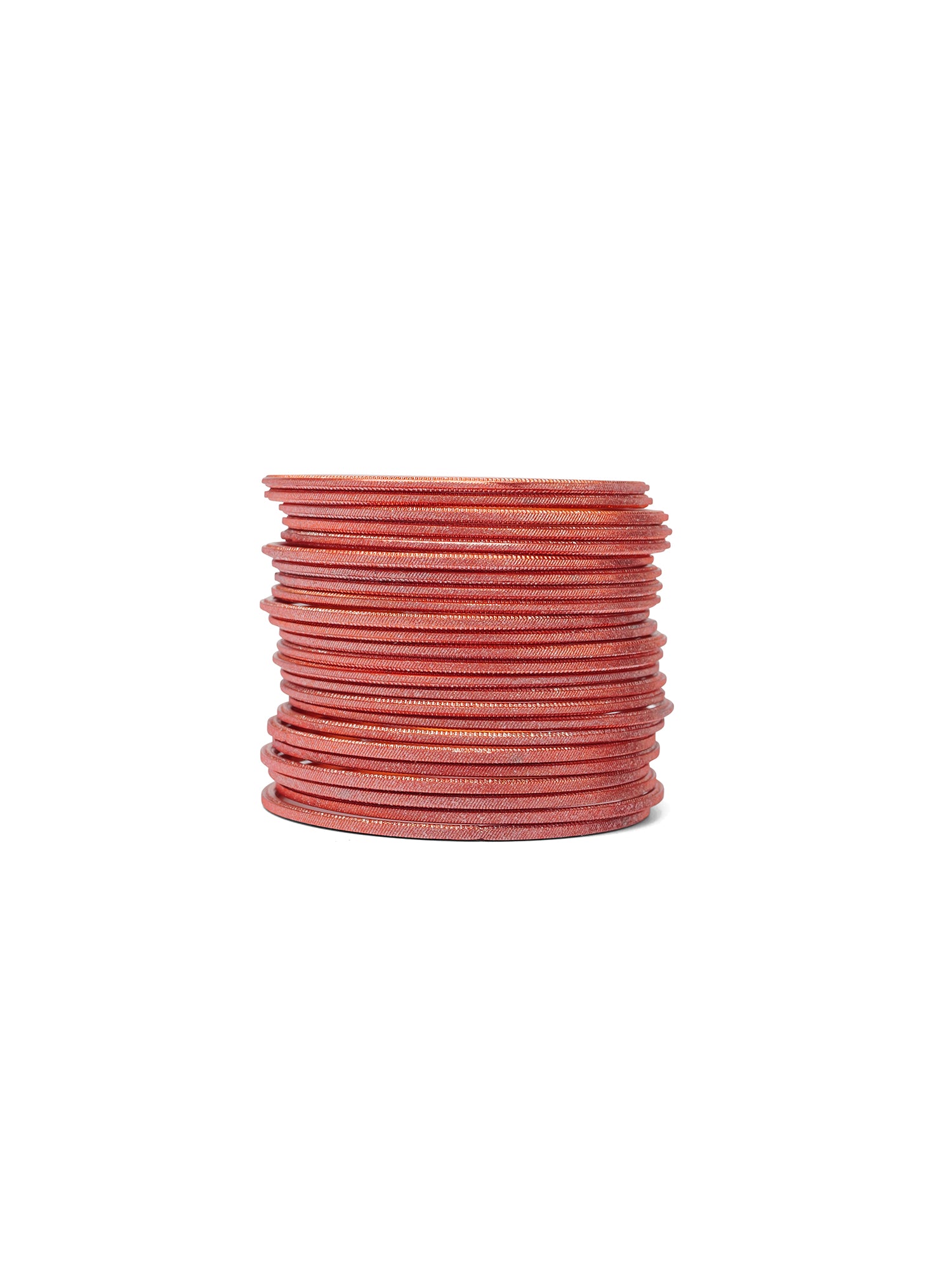 Orange Shimmer Bangles