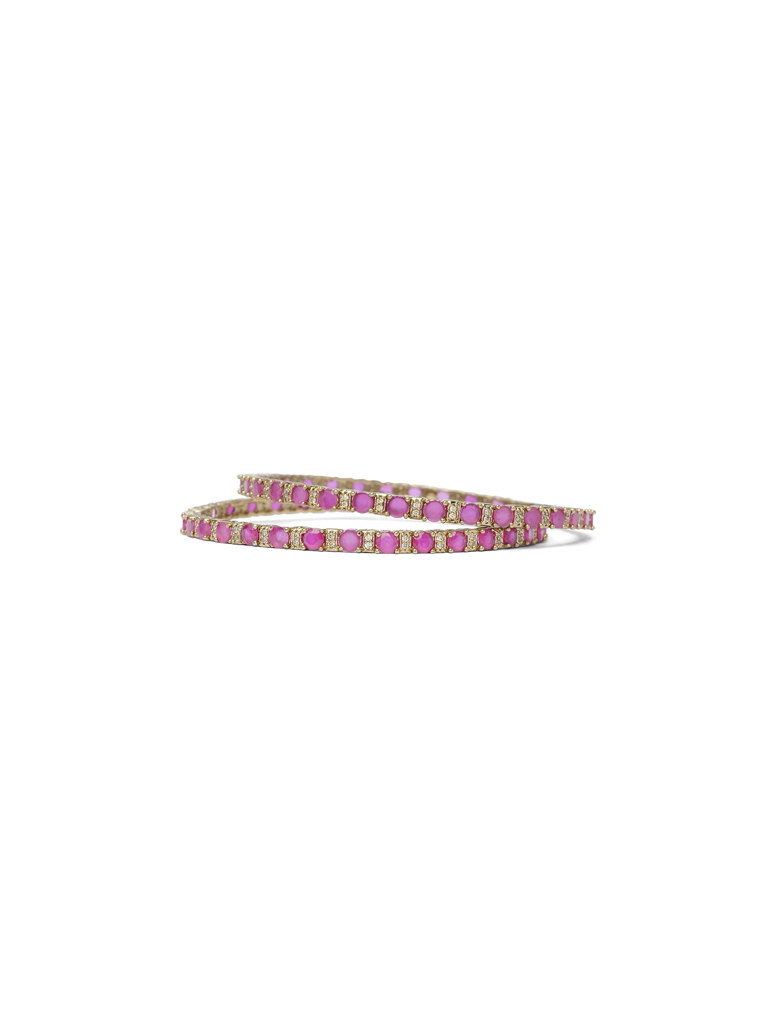 Parizah Kada Bangles in Ruby