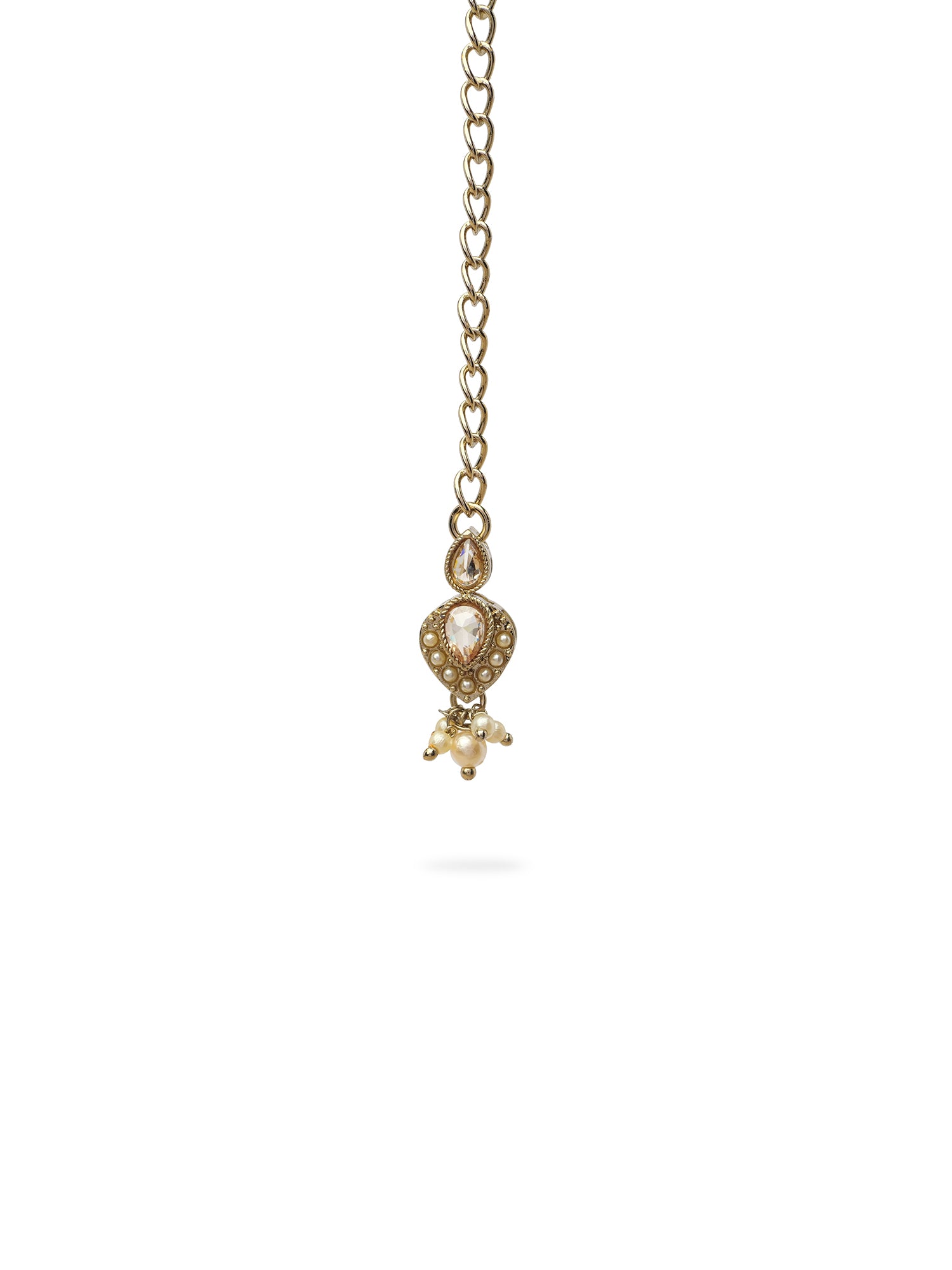 Parveen Necklace Set in Champagne