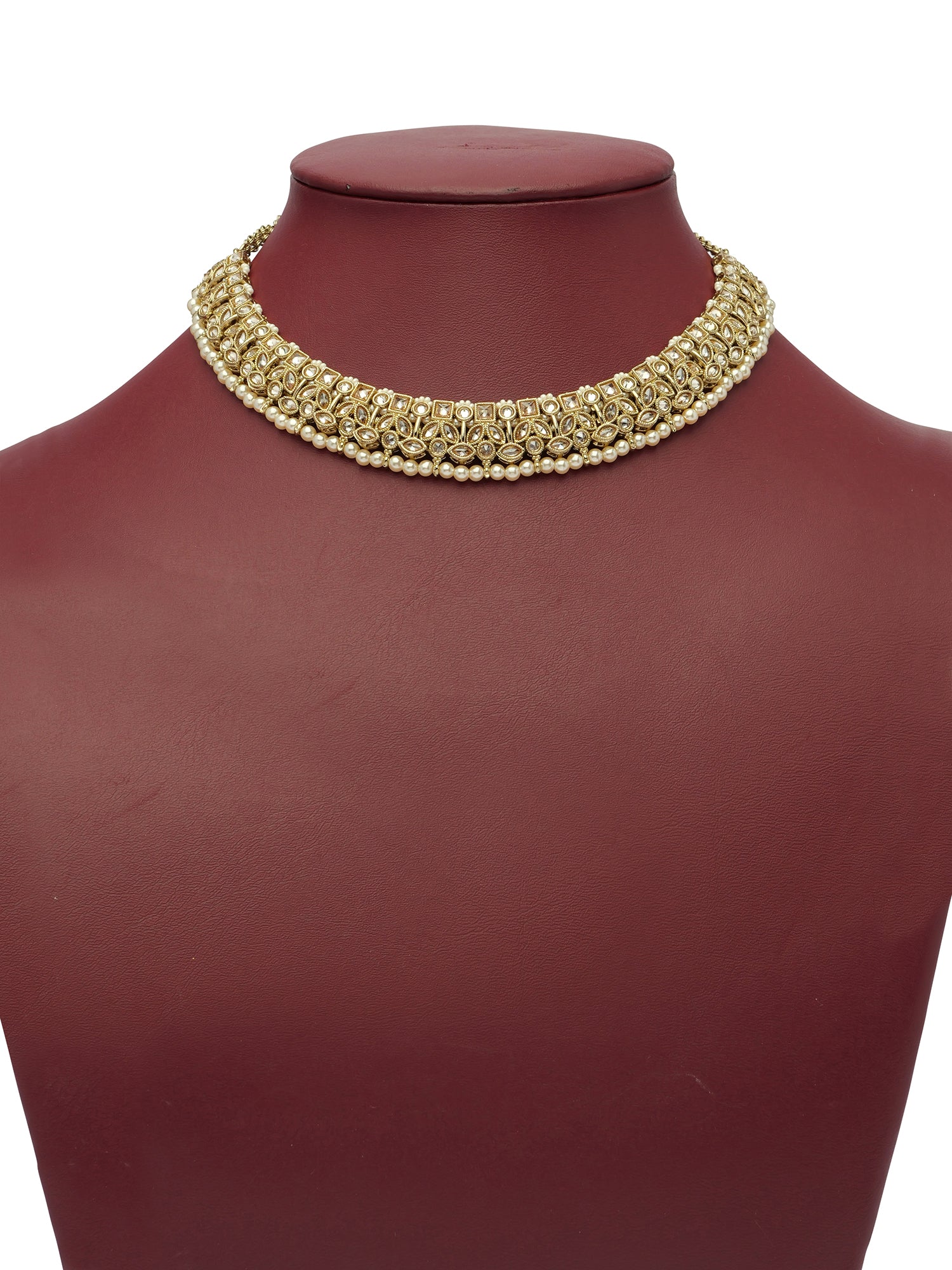 Pavani Necklace Set in Champagne