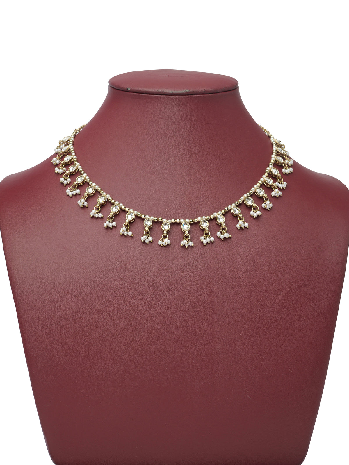 Rabia Pearl Necklace in White