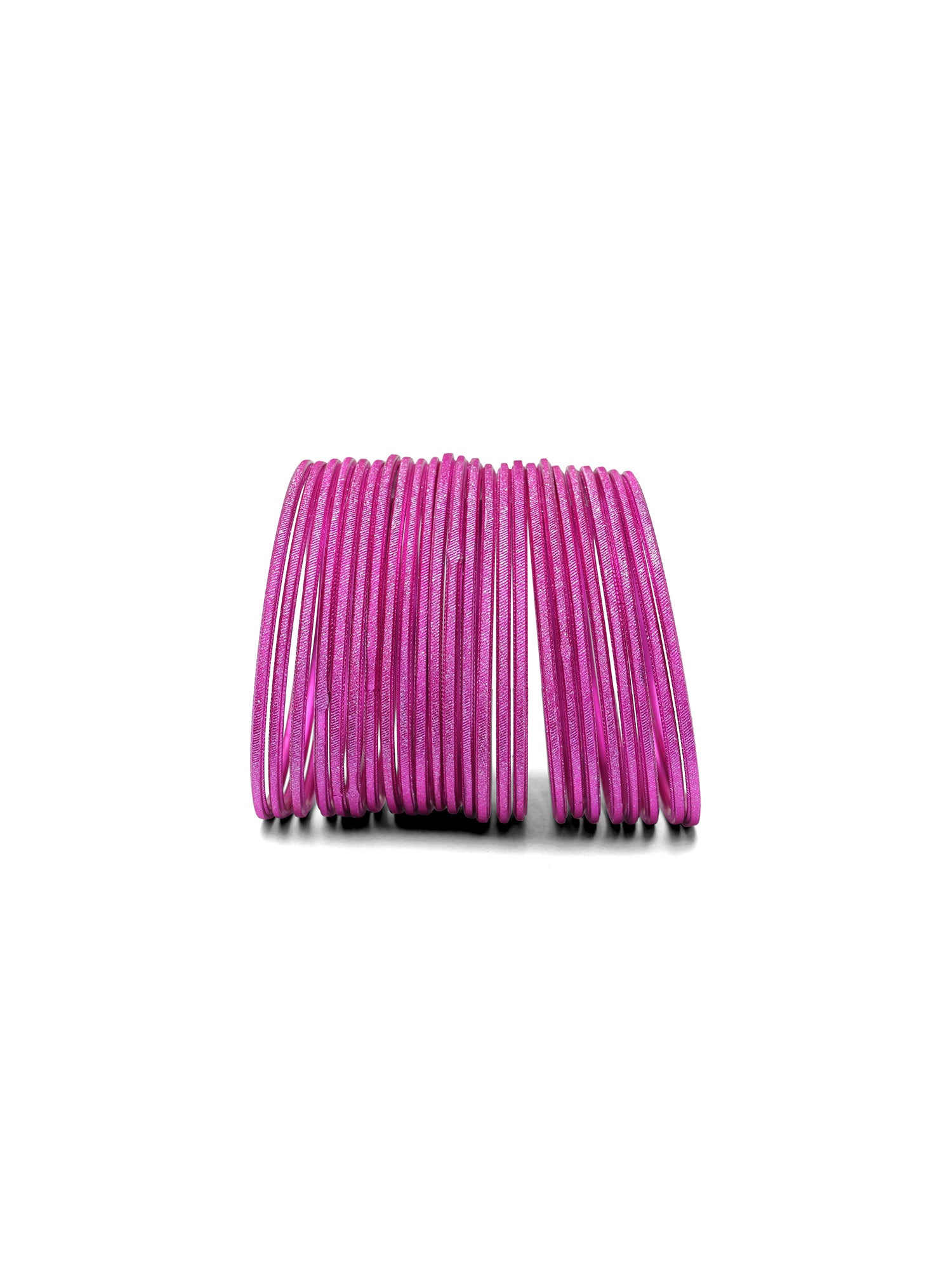 Rani Pink Shimmer Bangles