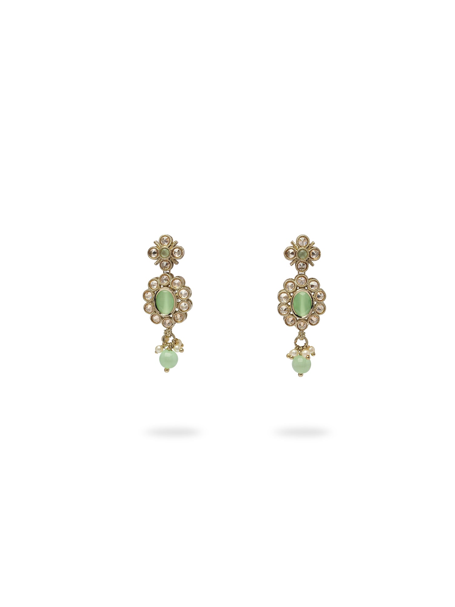 Rashi Necklace Set in Mint