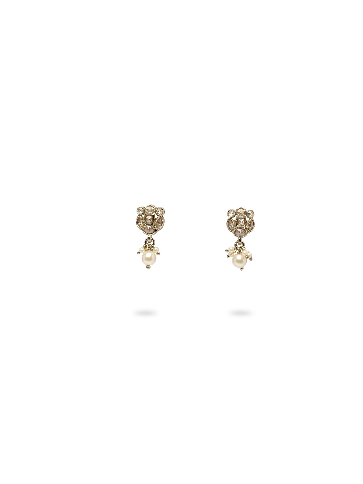 Ruhina Necklace Set in Champagne