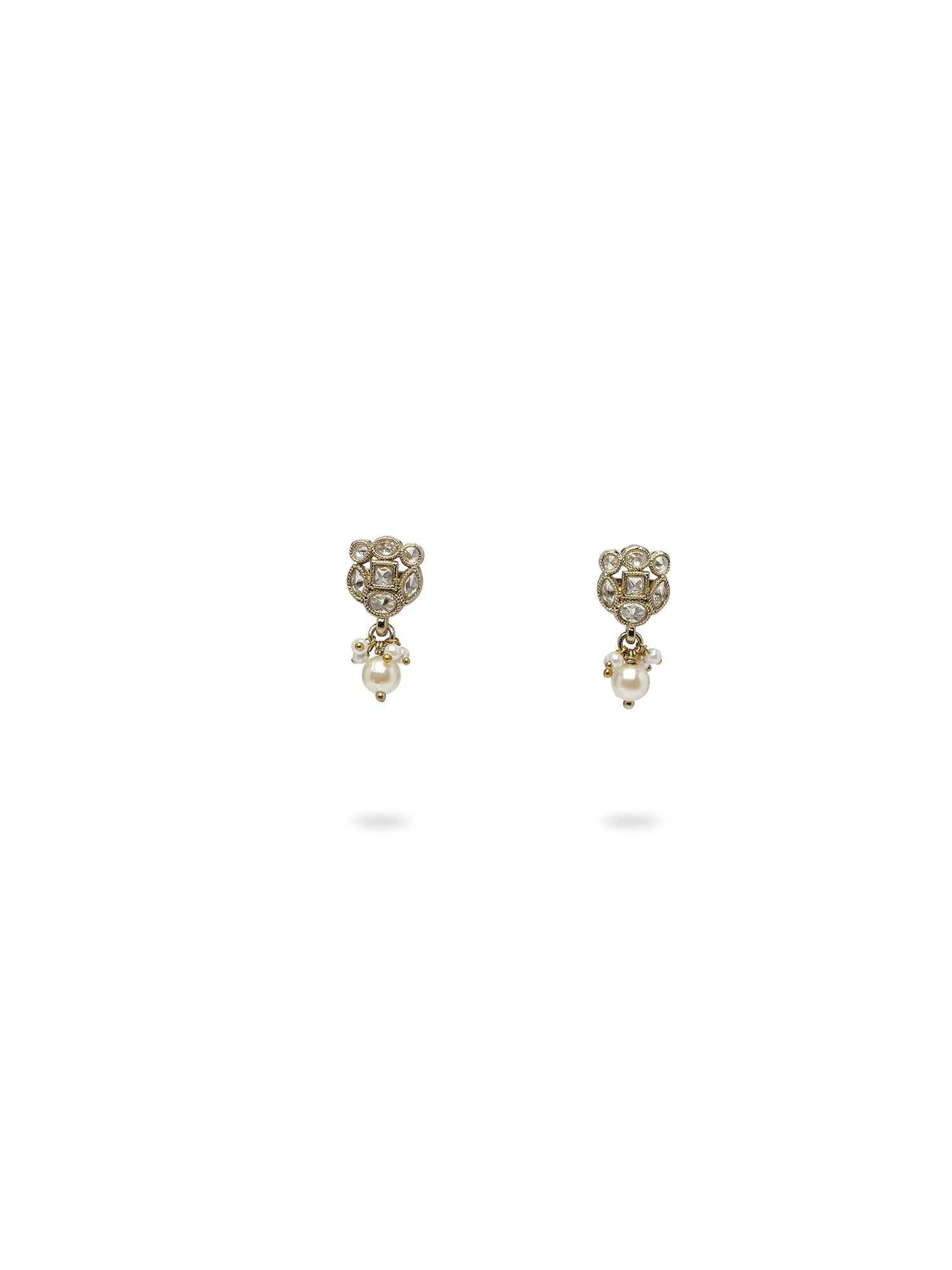 Ruhina Necklace Set in White