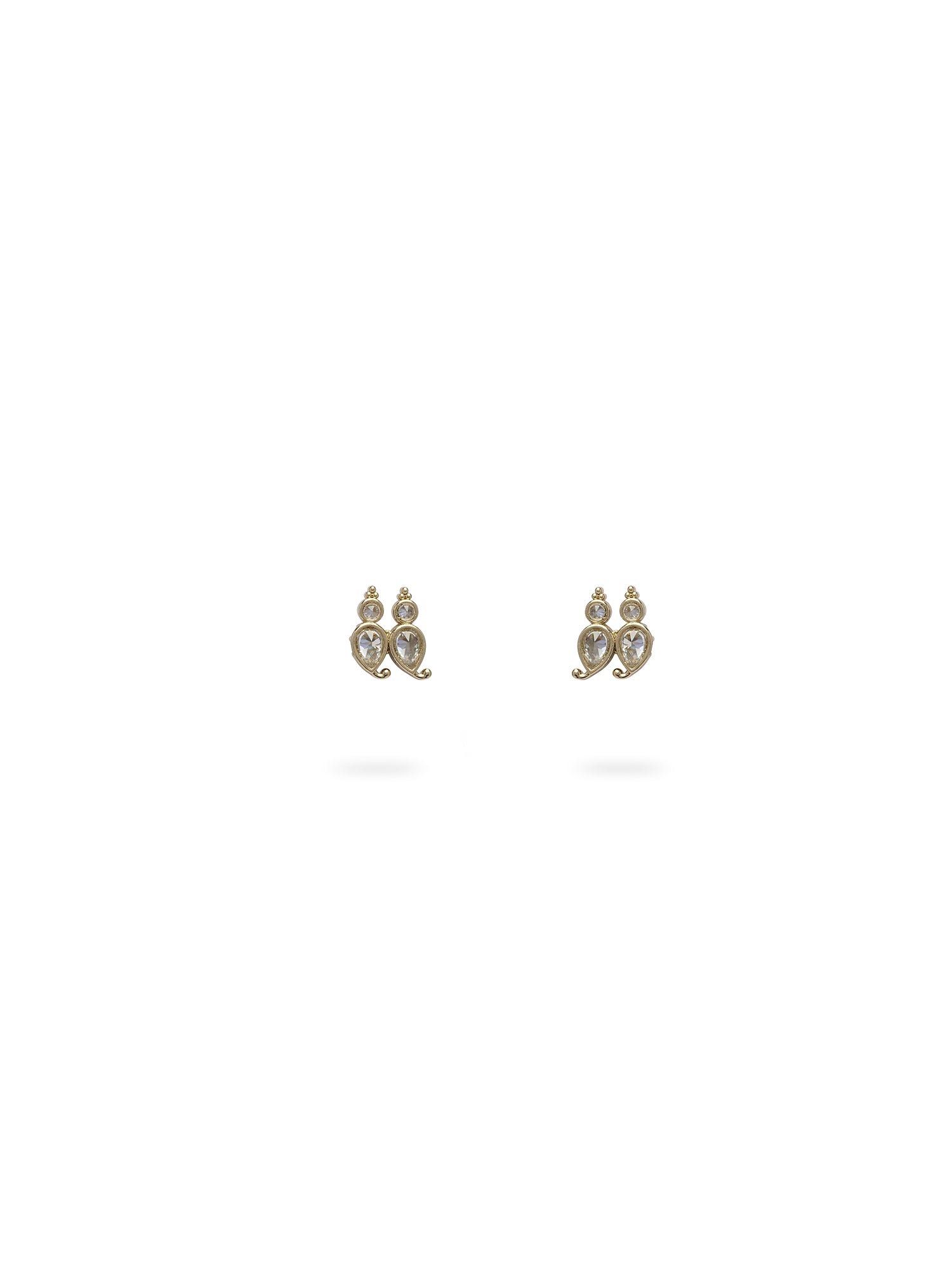 Sahana Necklace Set in White