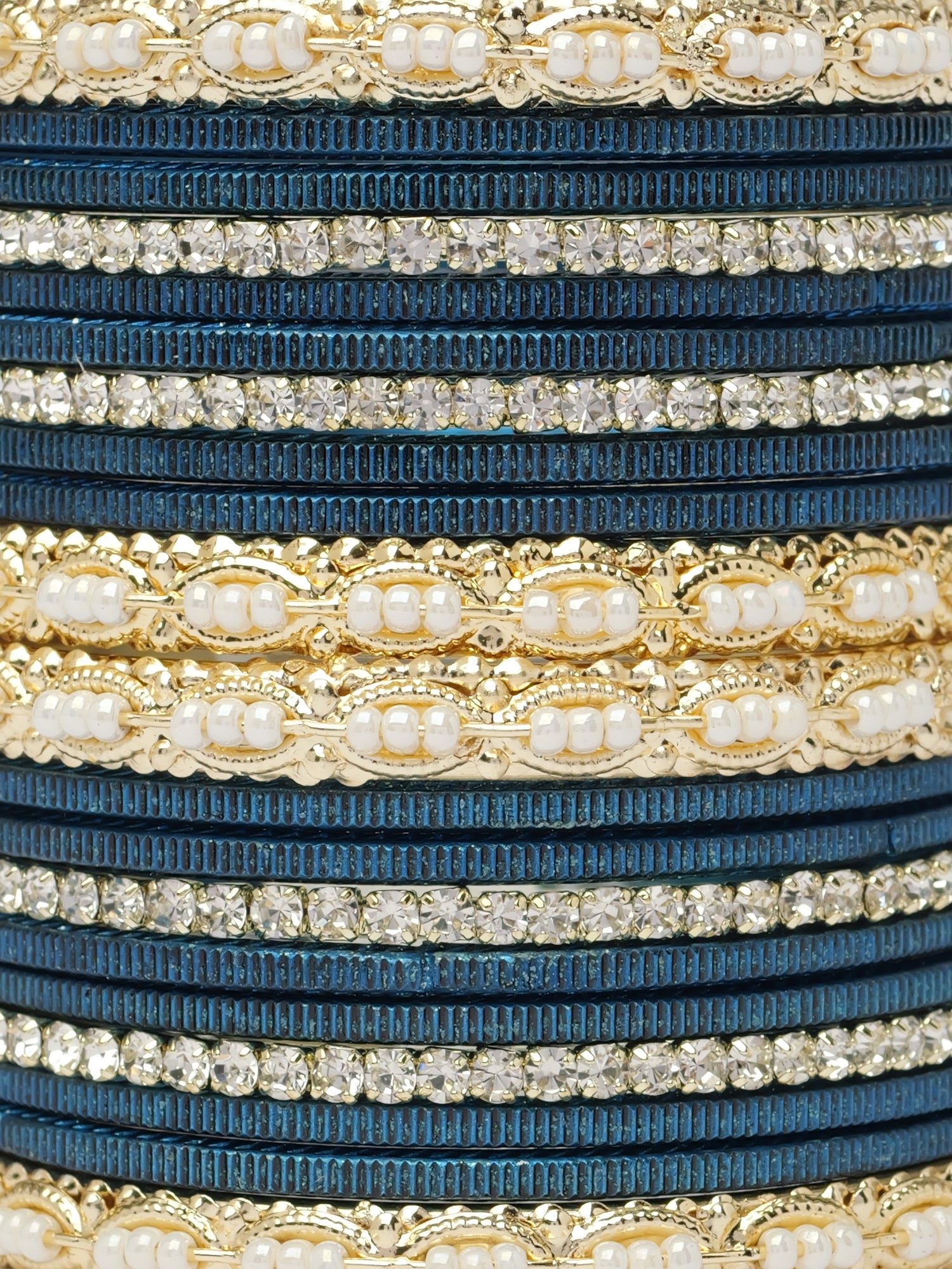 Sana Children's Bangle Set in Blue