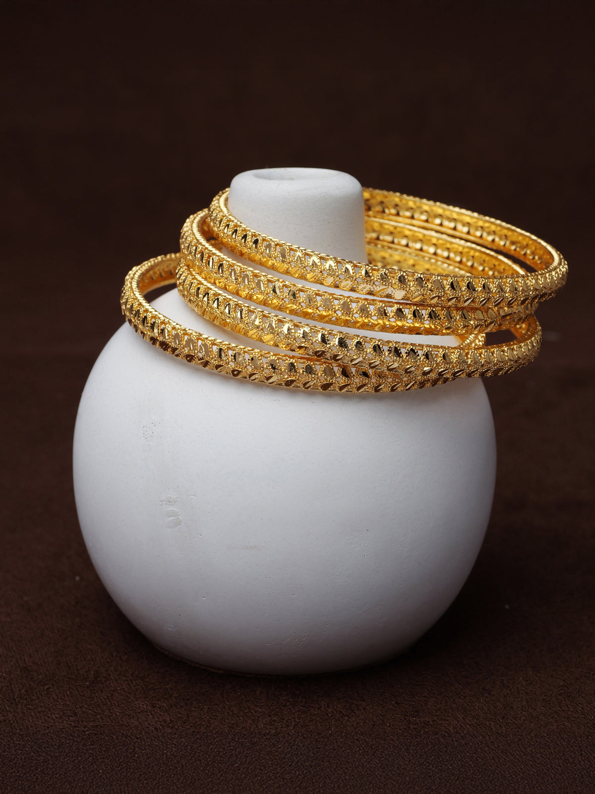 Sanjna Set of 4 Gold Style Bangles