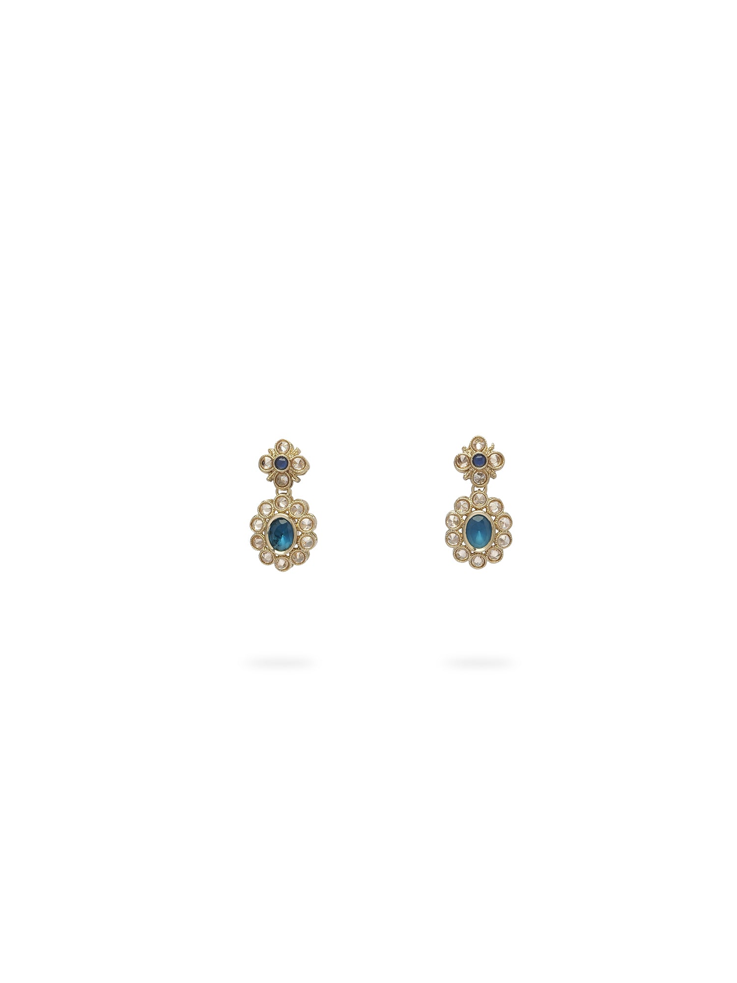 Shruti Necklace Set in Blue