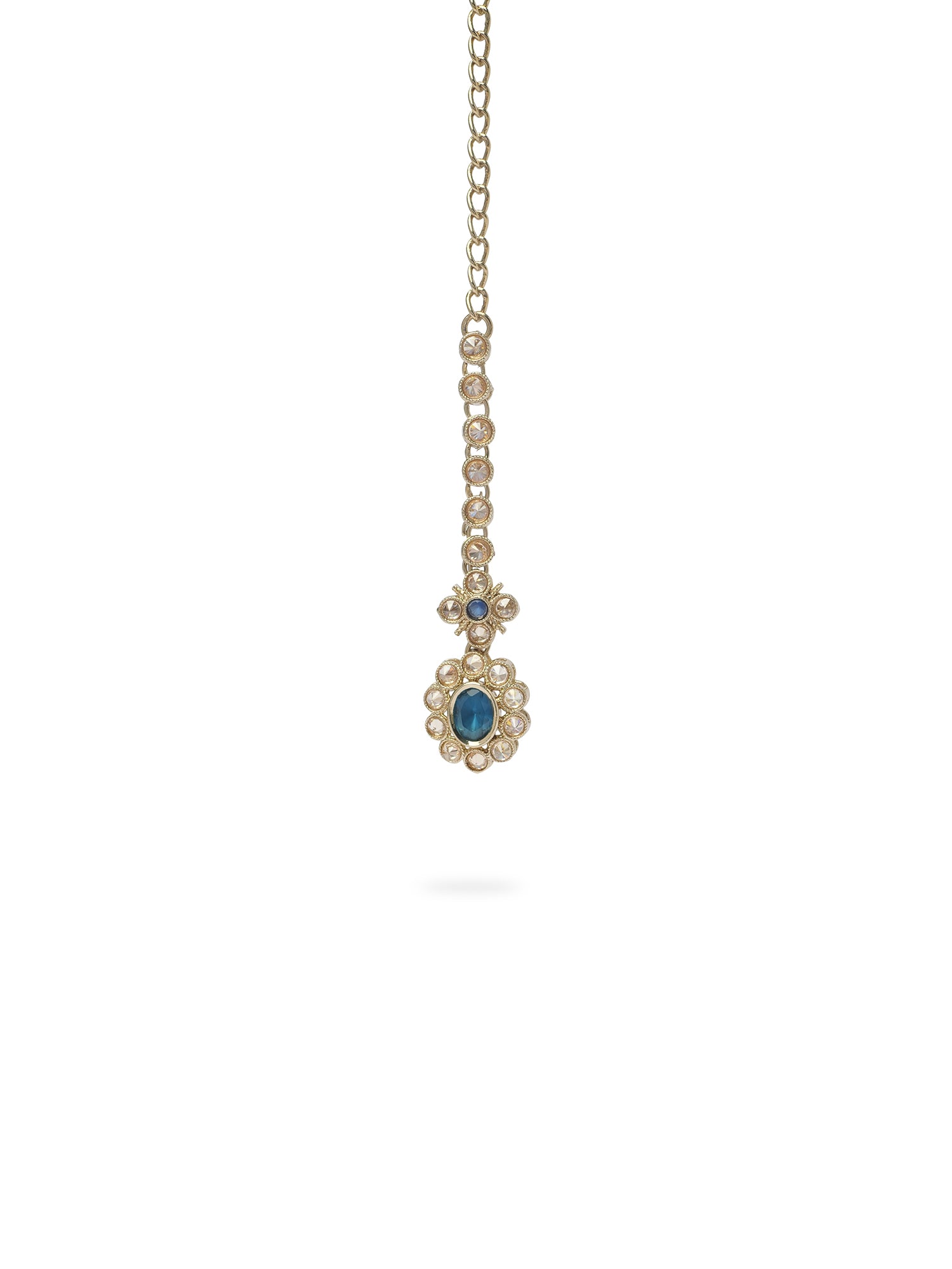Shruti Necklace Set in Blue