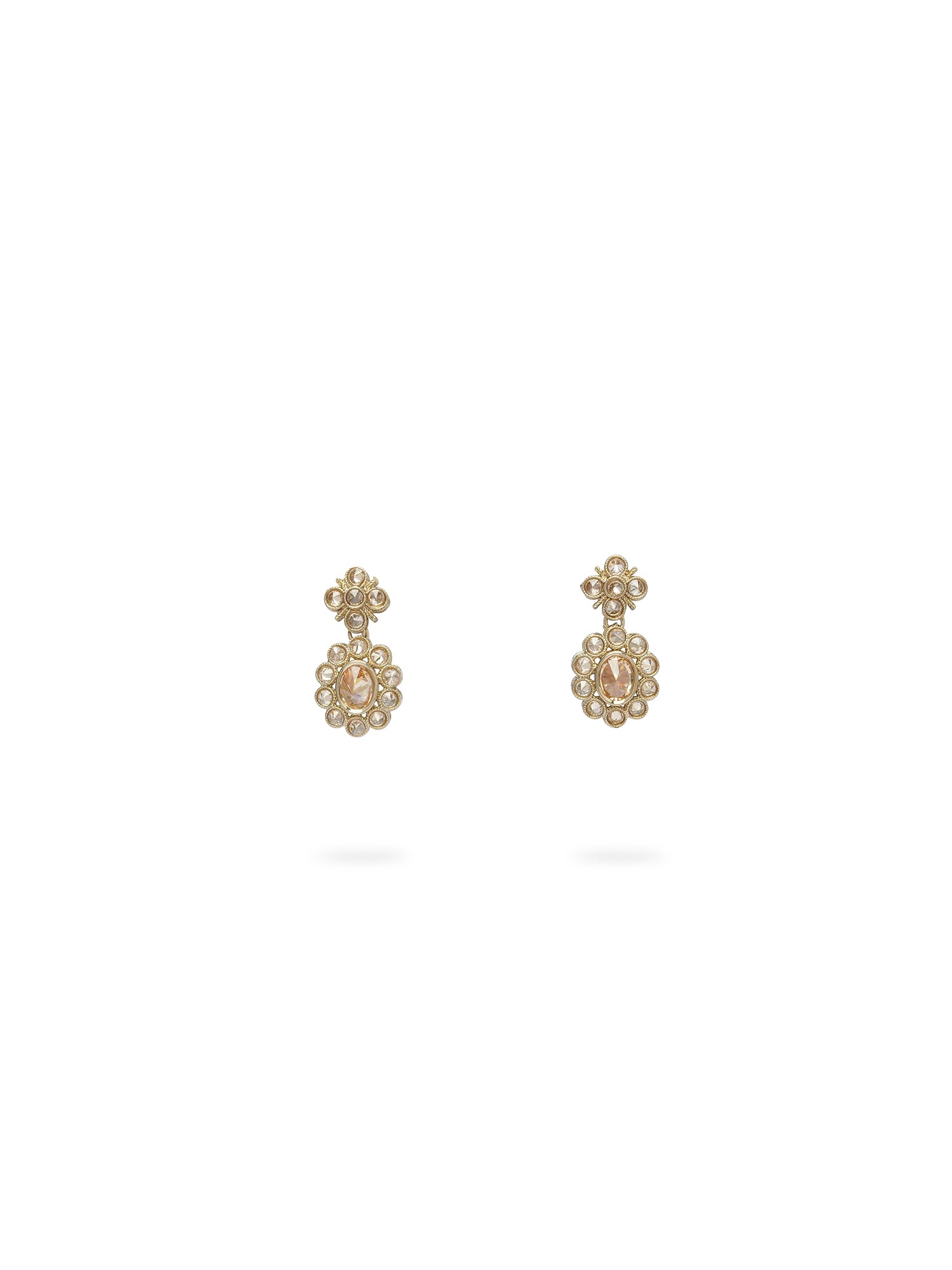 Shruti Necklace Set in Champagne
