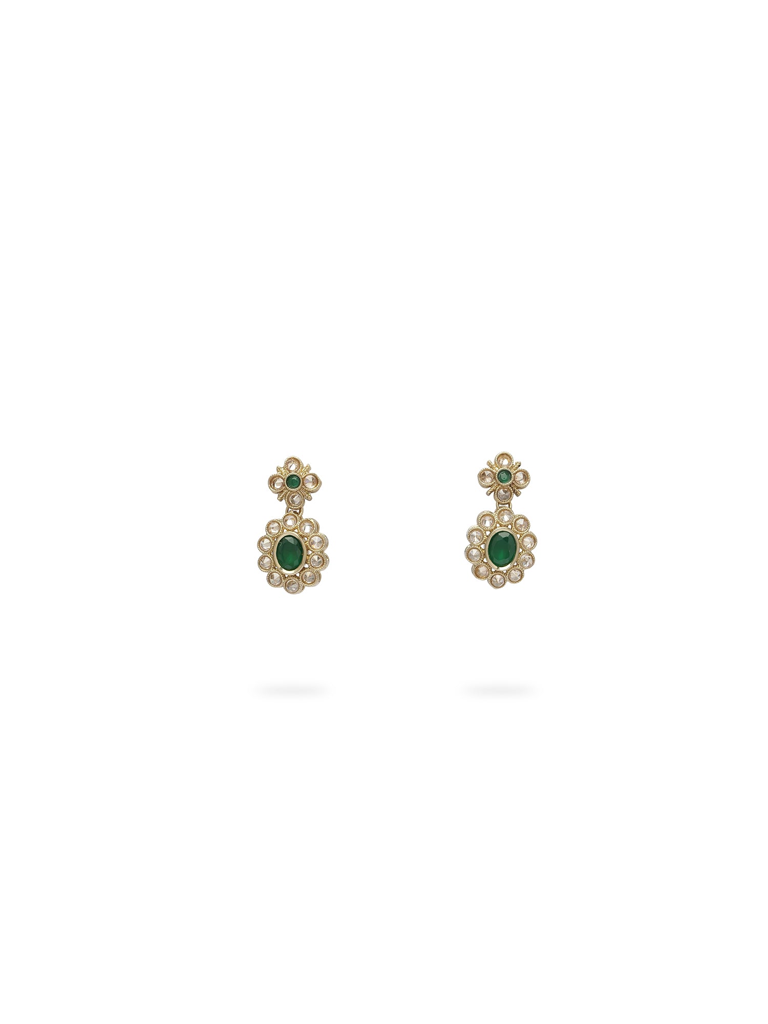 Shruti Necklace Set in Green