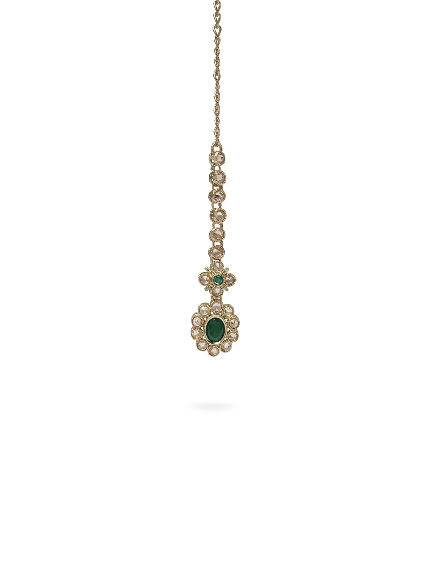 Shruti Necklace Set in Green