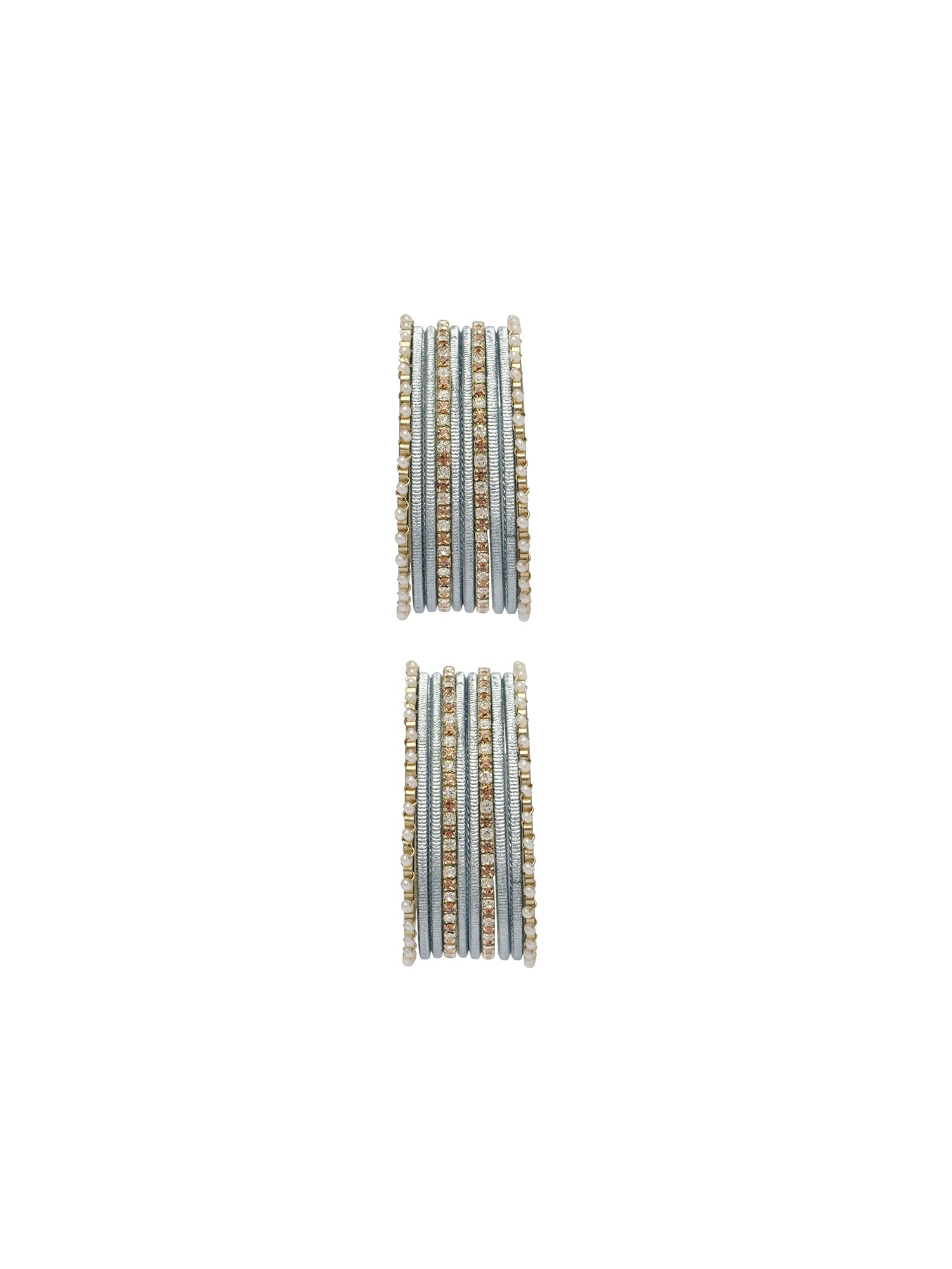 Siara Children's Bangle Set in Grey