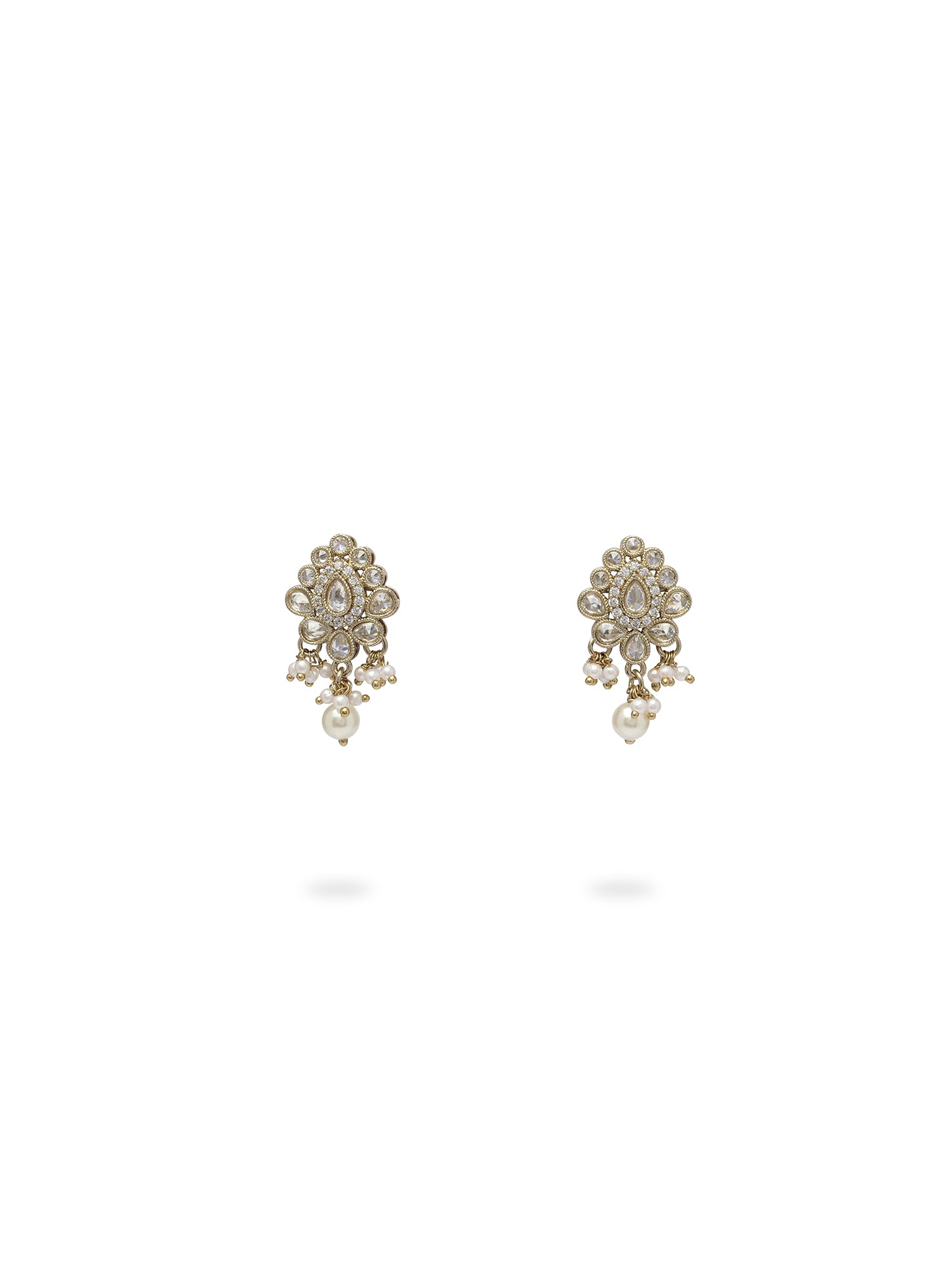 Sonal Small Earrings in White