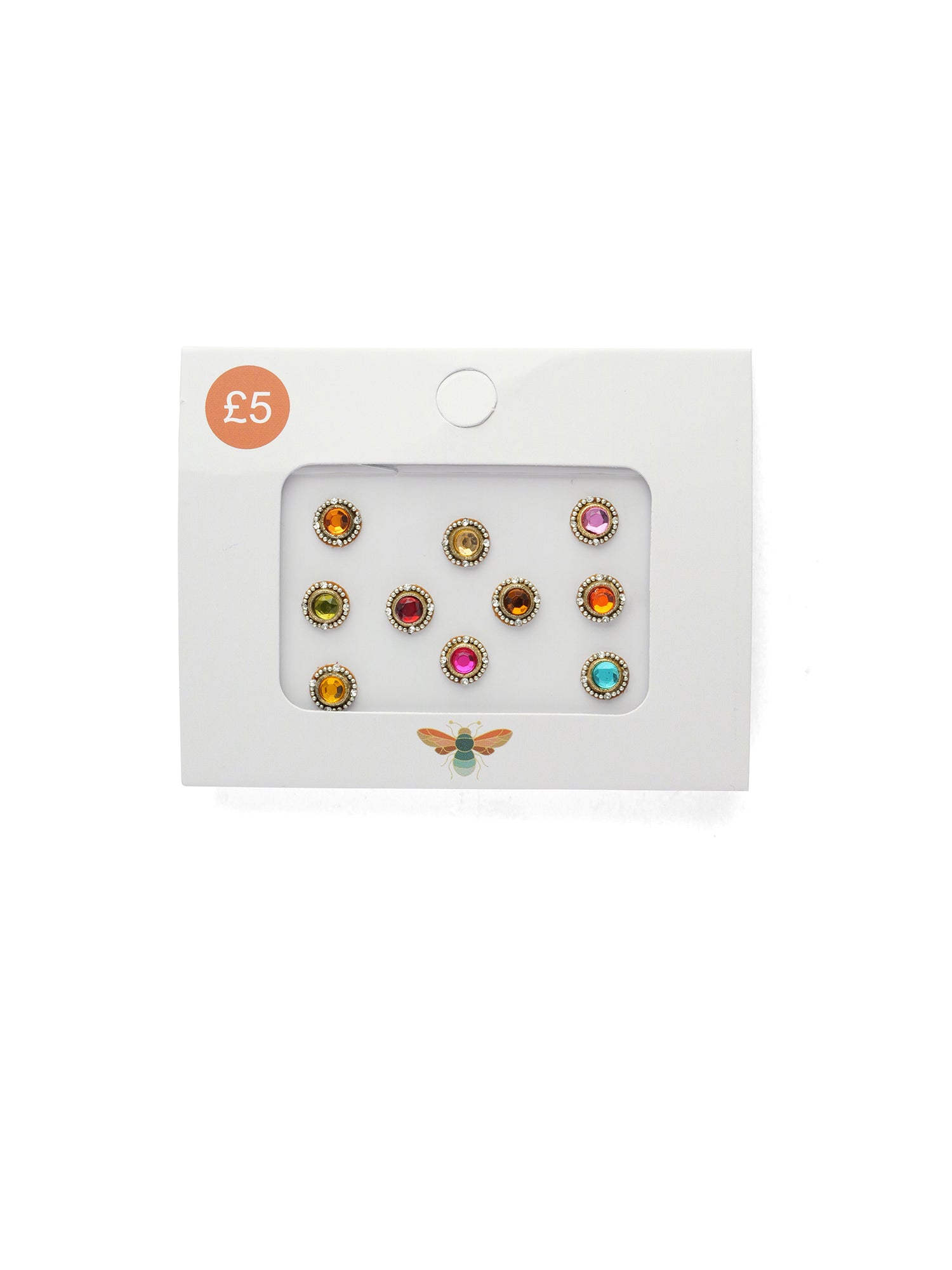 Sufina Coloured Round Bindis