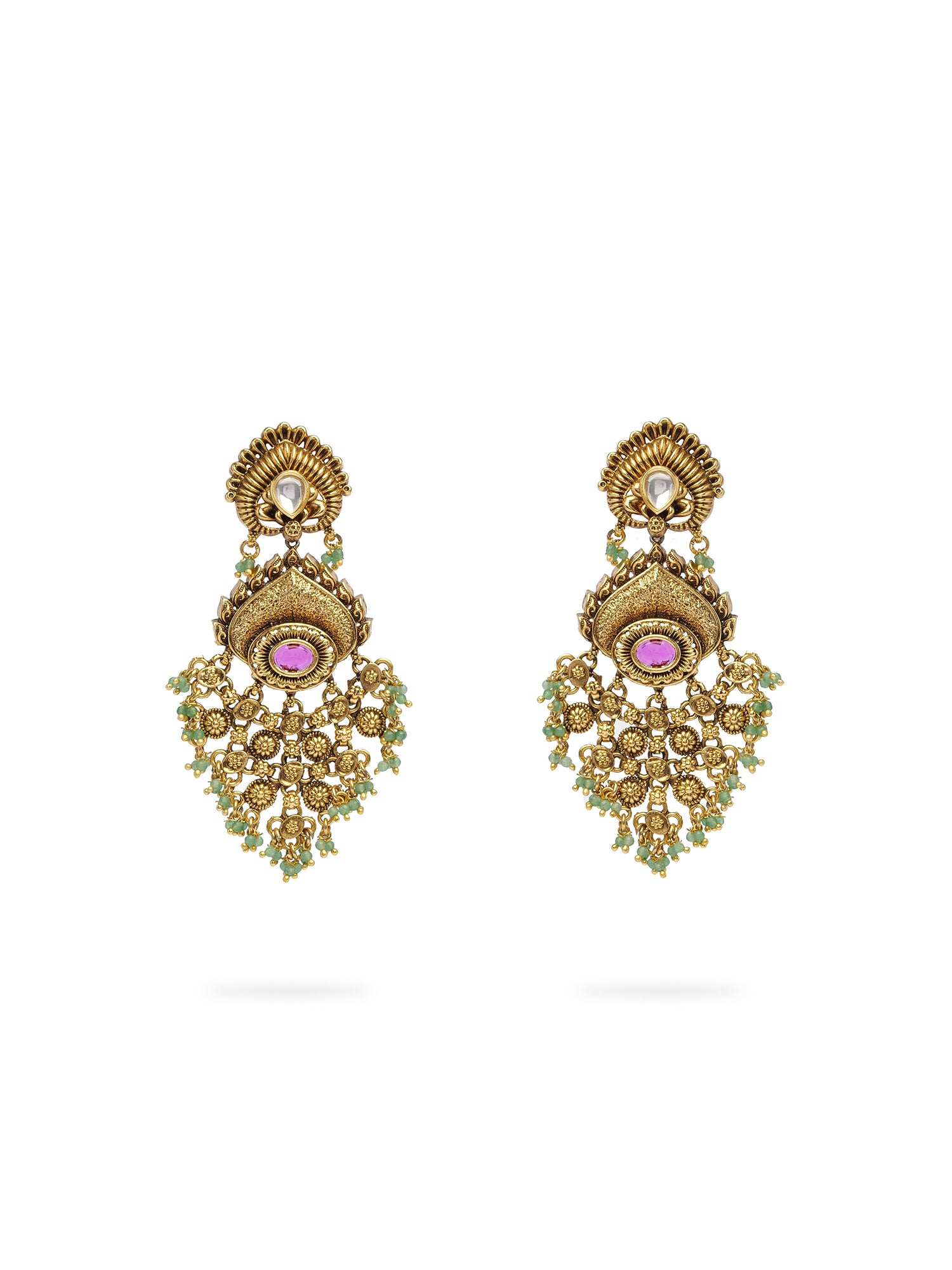 Sundari Kundan Earrings in Multi