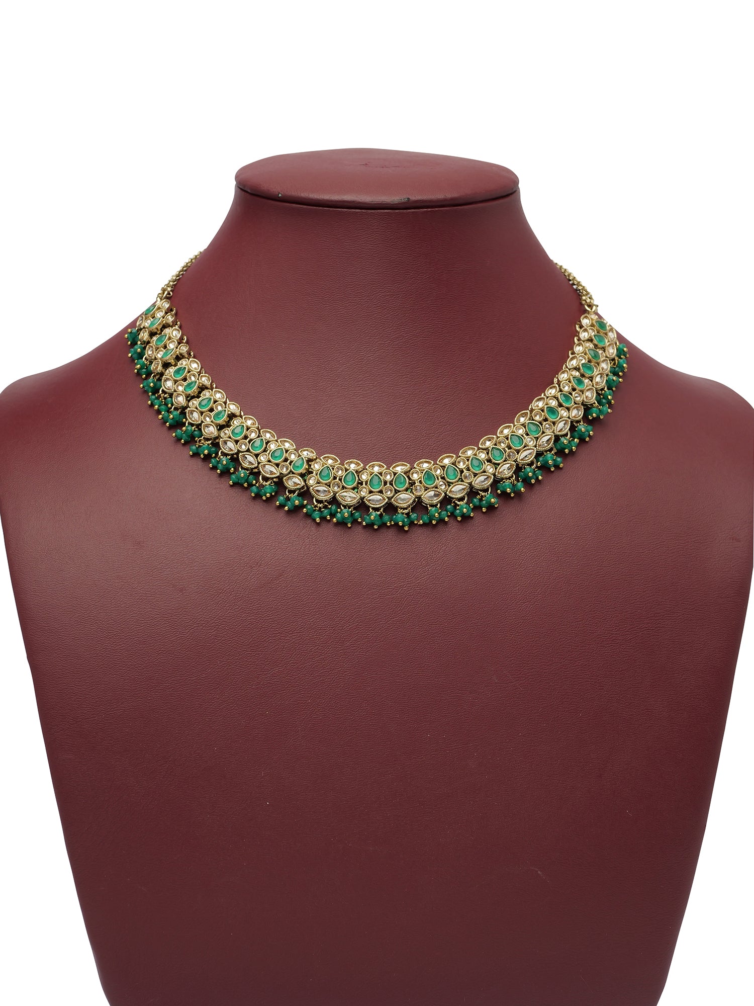 Tamira Necklace Set in Green