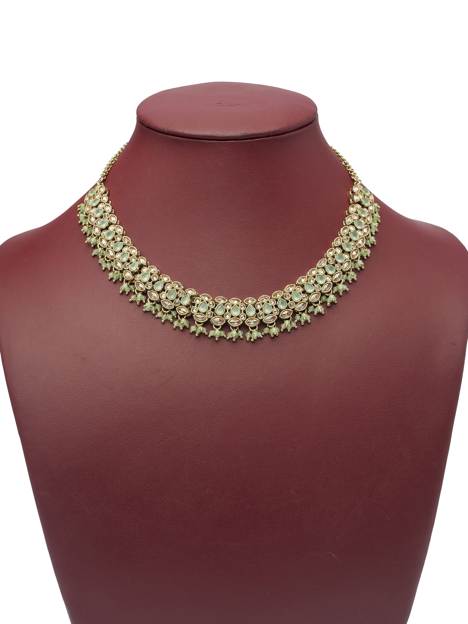 Tamira Necklace Set in Mint