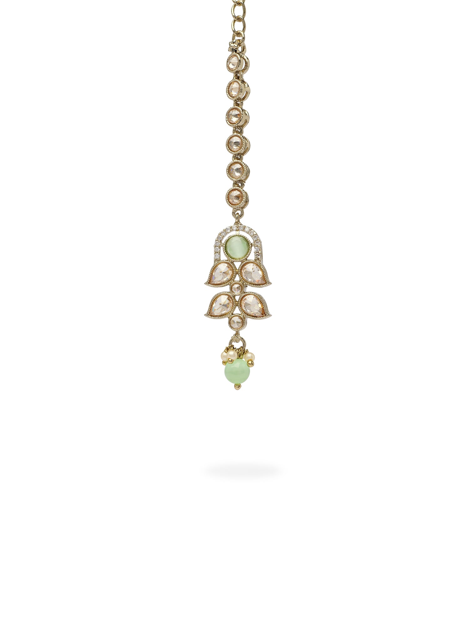 Trisha Necklace Set in Mint