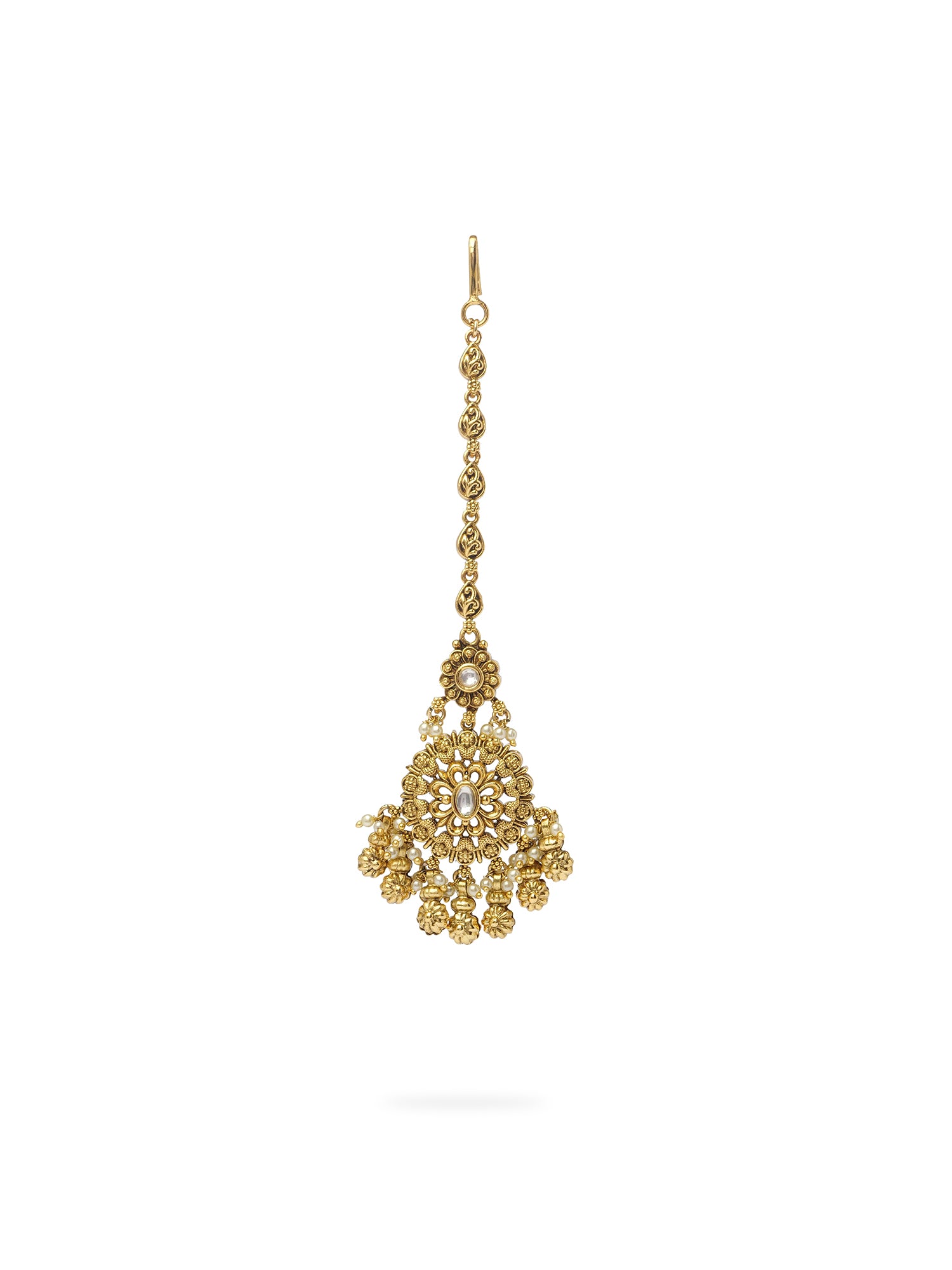 Vani Maang Tikka in Gold Oxidised