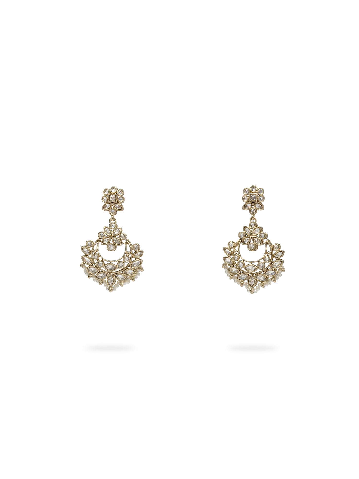Vanisha Necklace Set in White