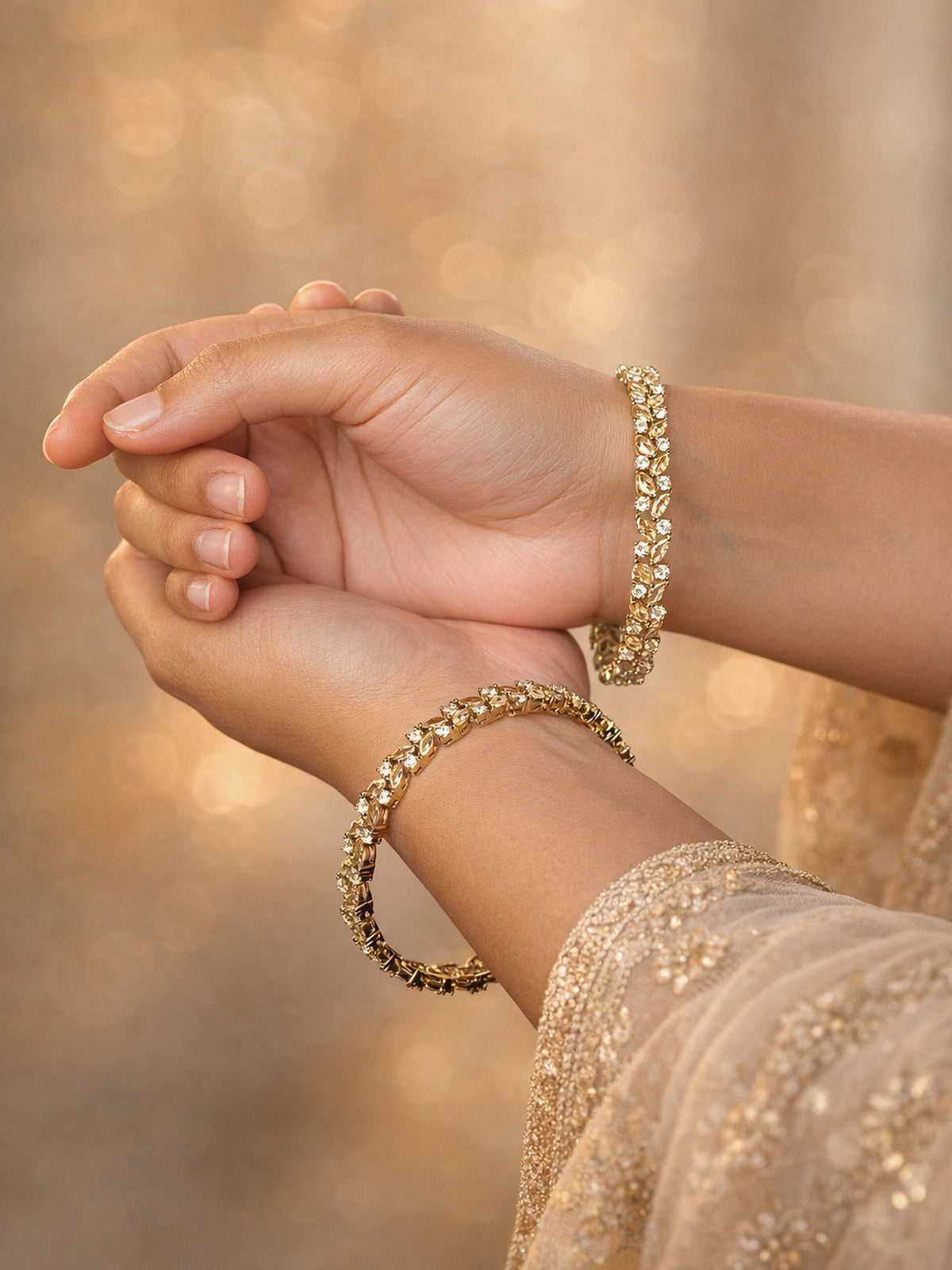 Vasavi Cubic Zirconia Bangles 