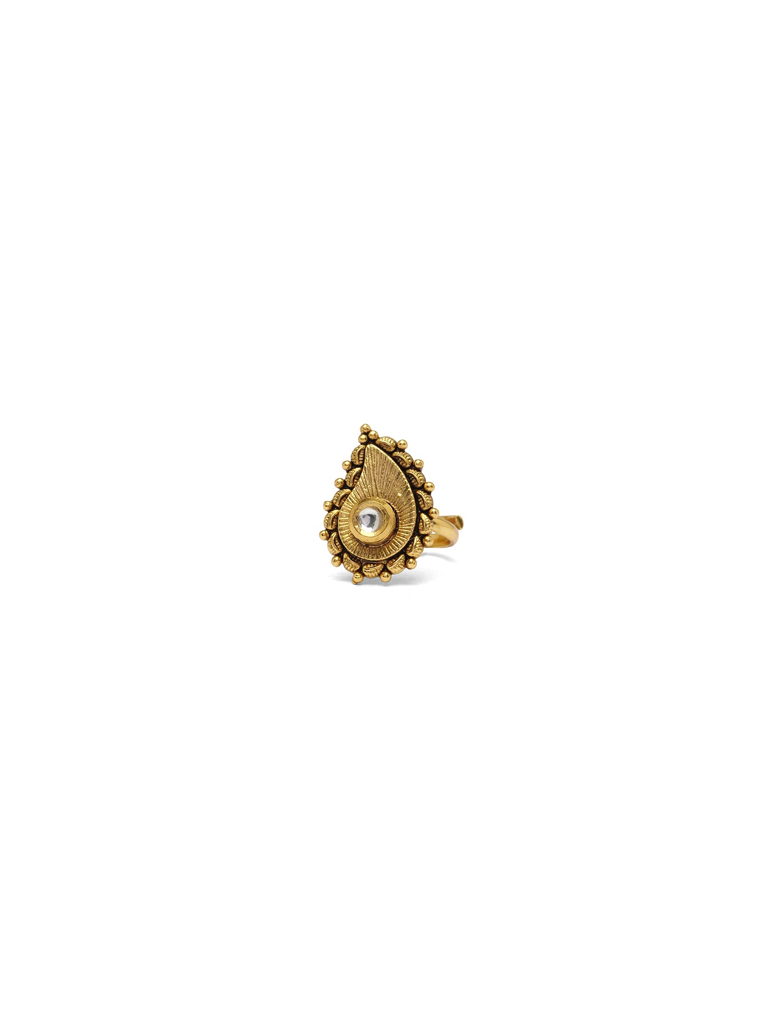 Veda Classic Ring in White