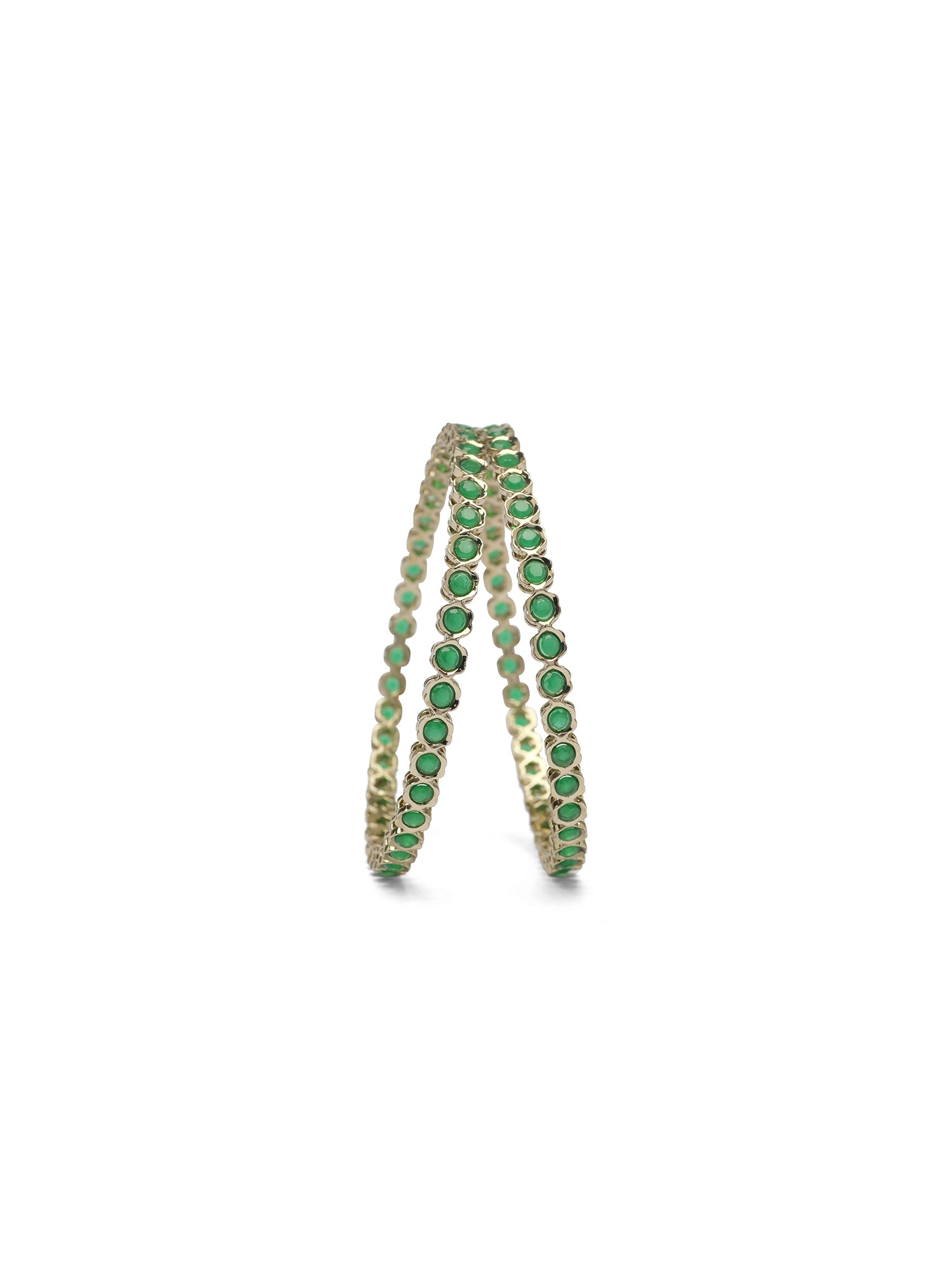 Vinaya Kada Bangles in Green