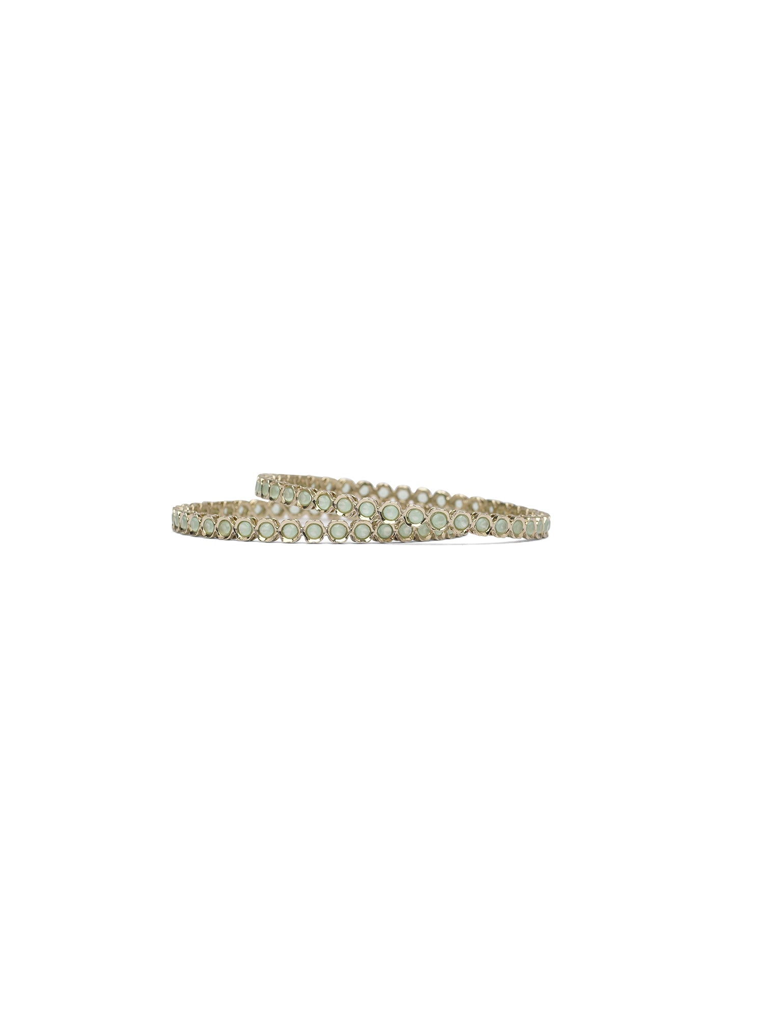 Vinaya Kada Bangles in Mint