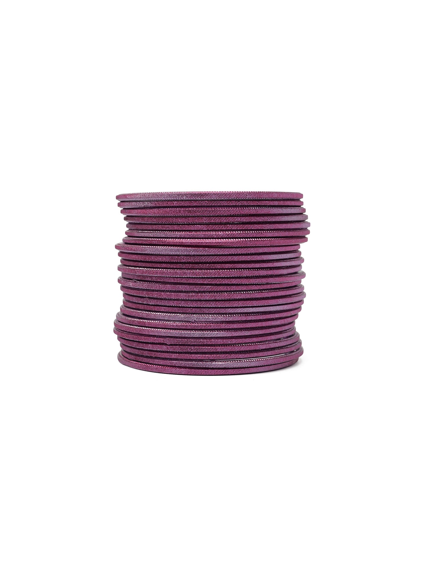 Wine Shimmer Bangles