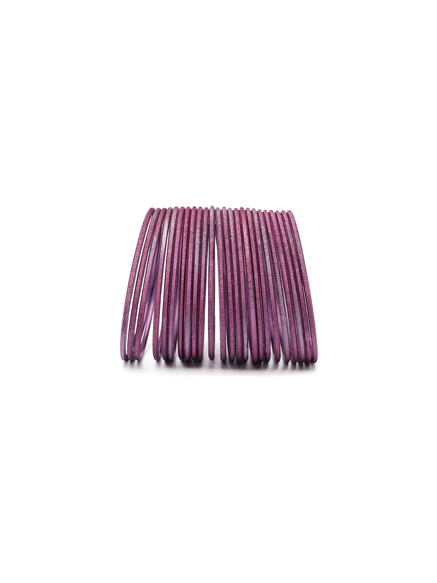 Wine Shimmer Bangles