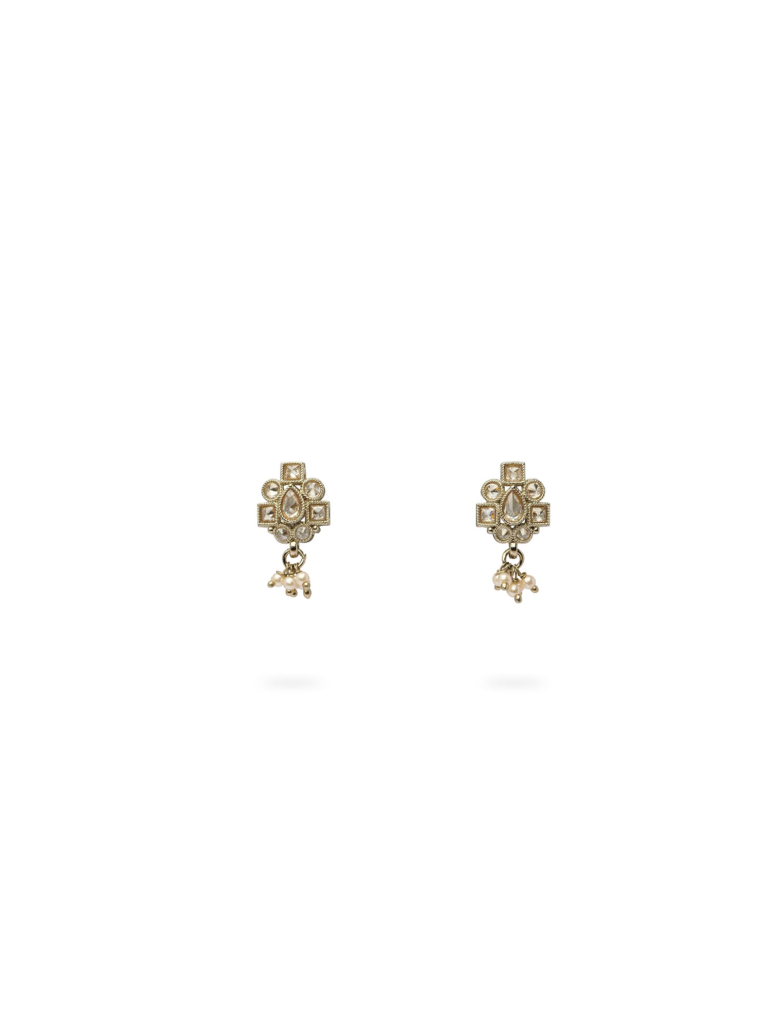 Yasmeen Necklace Set in Champagne