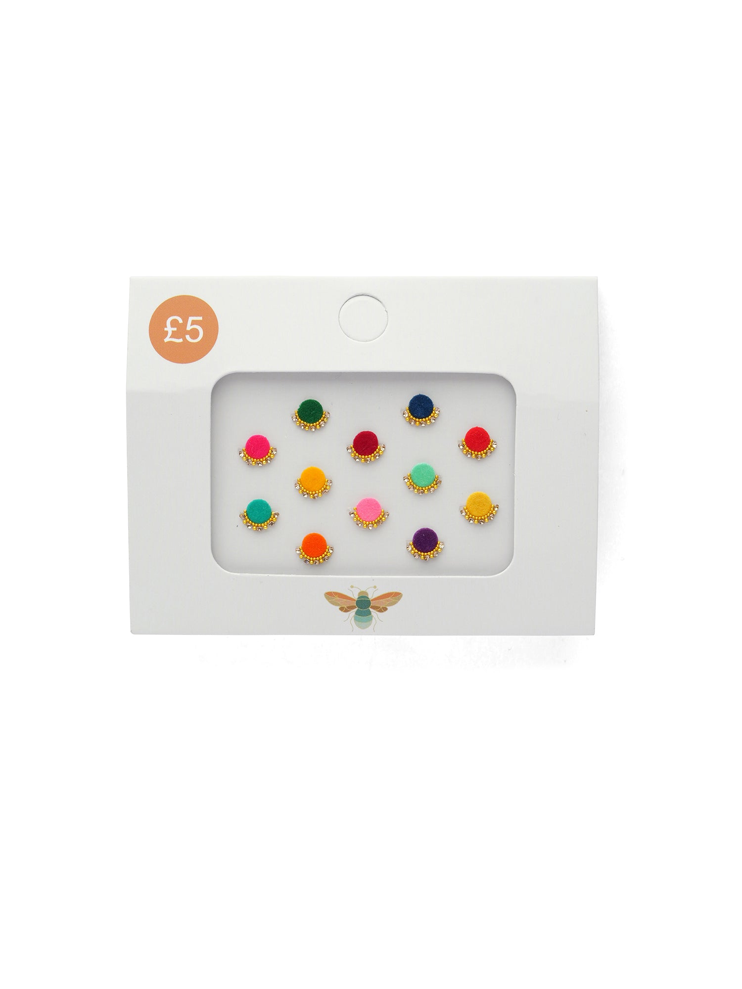 Ziva Multicolored Round Bindis