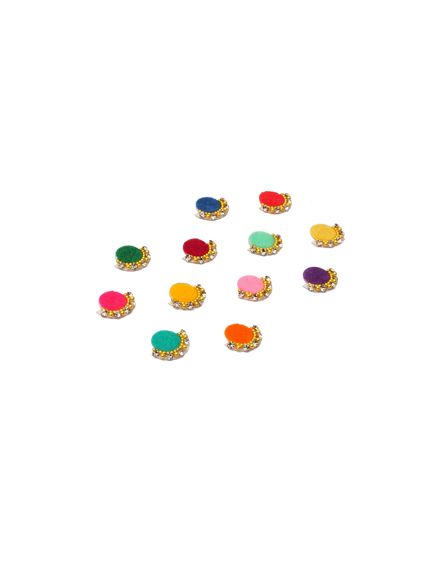 Ziva Multicolored Round Bindis